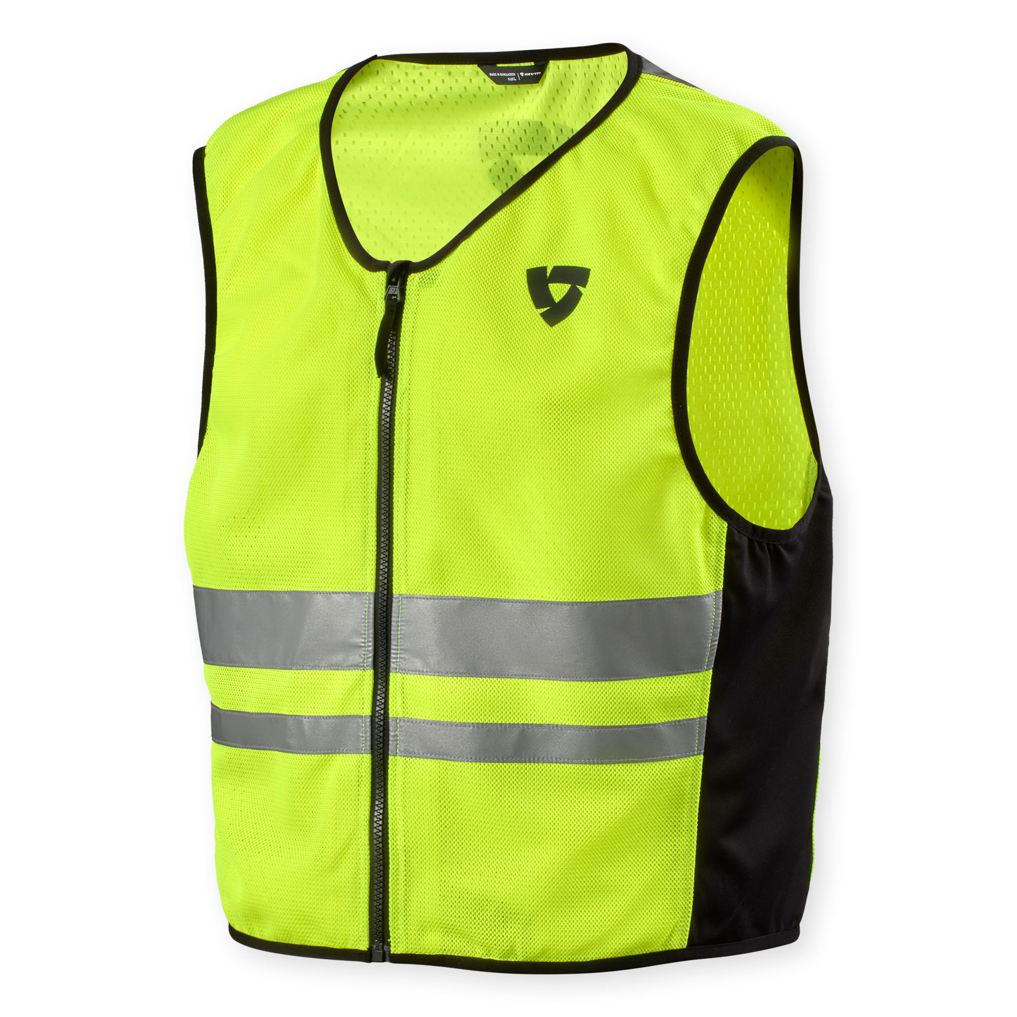 REV'IT! Athos 3 Air Weste neongelb S - Motorradbekleidung - Protektoren & Sicherheit
