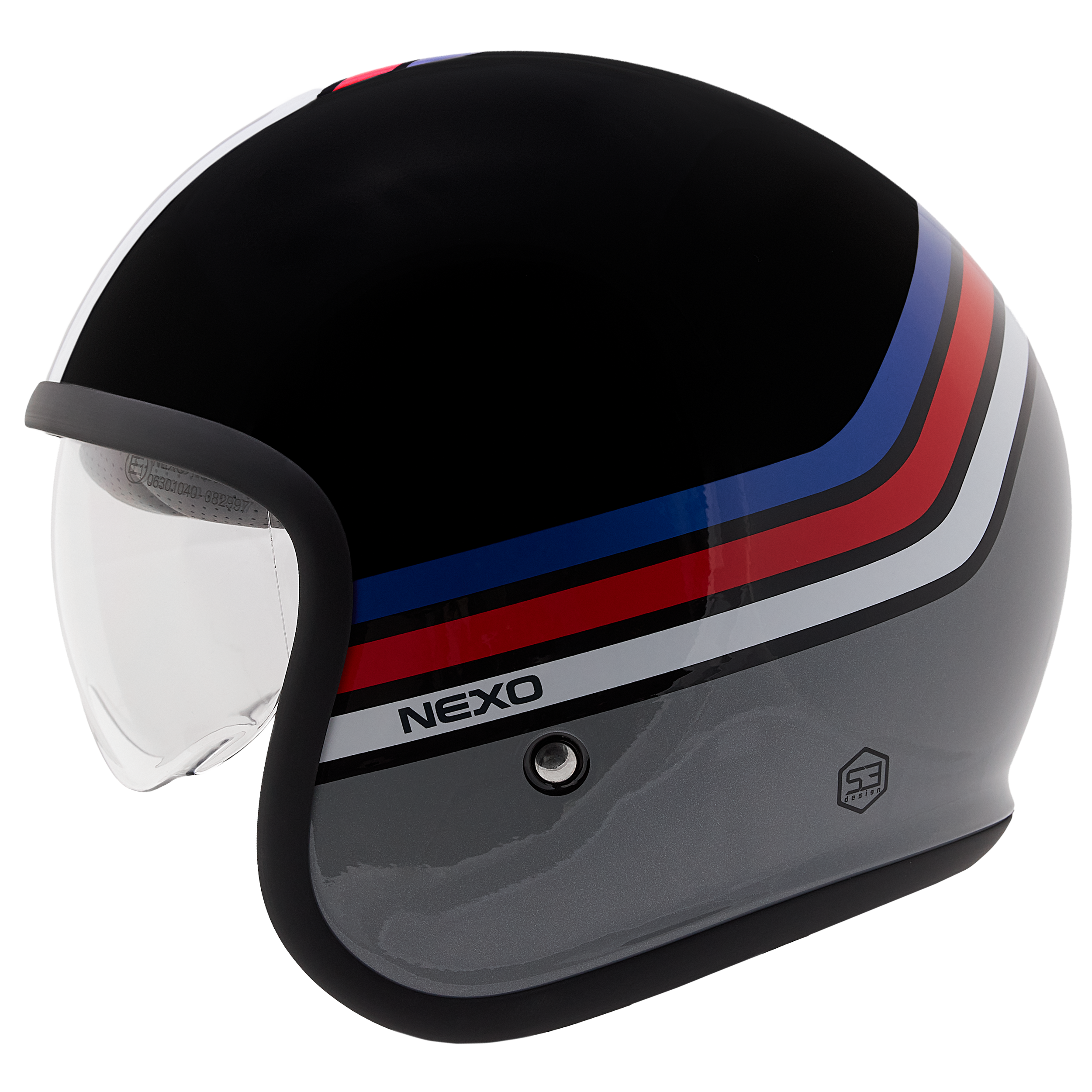 Nexo-Jethelm Urban Style II Rot Dekor #26 XXL-4905601999051012