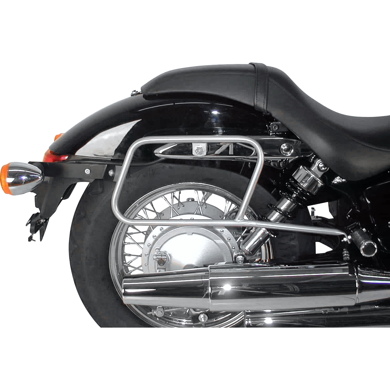 Hepco & Becker Packtaschenhalter chrom für Honda VT 750 DC Shadow Spirit - Motorradzubehör - Motorradgepäck