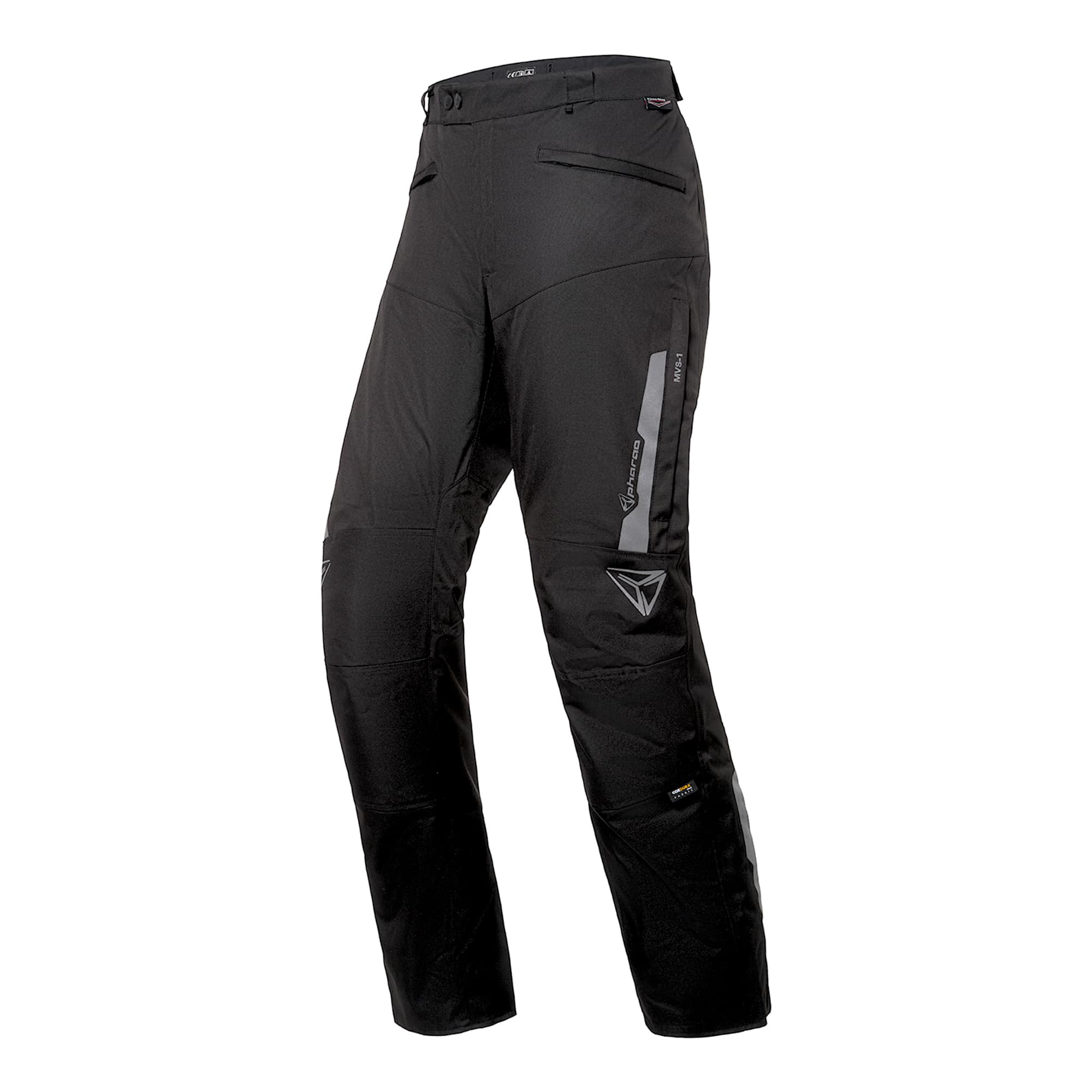 Pharao Faro WP Textilhose schwarz XL - Motorradbekleidung - Motorradhosen