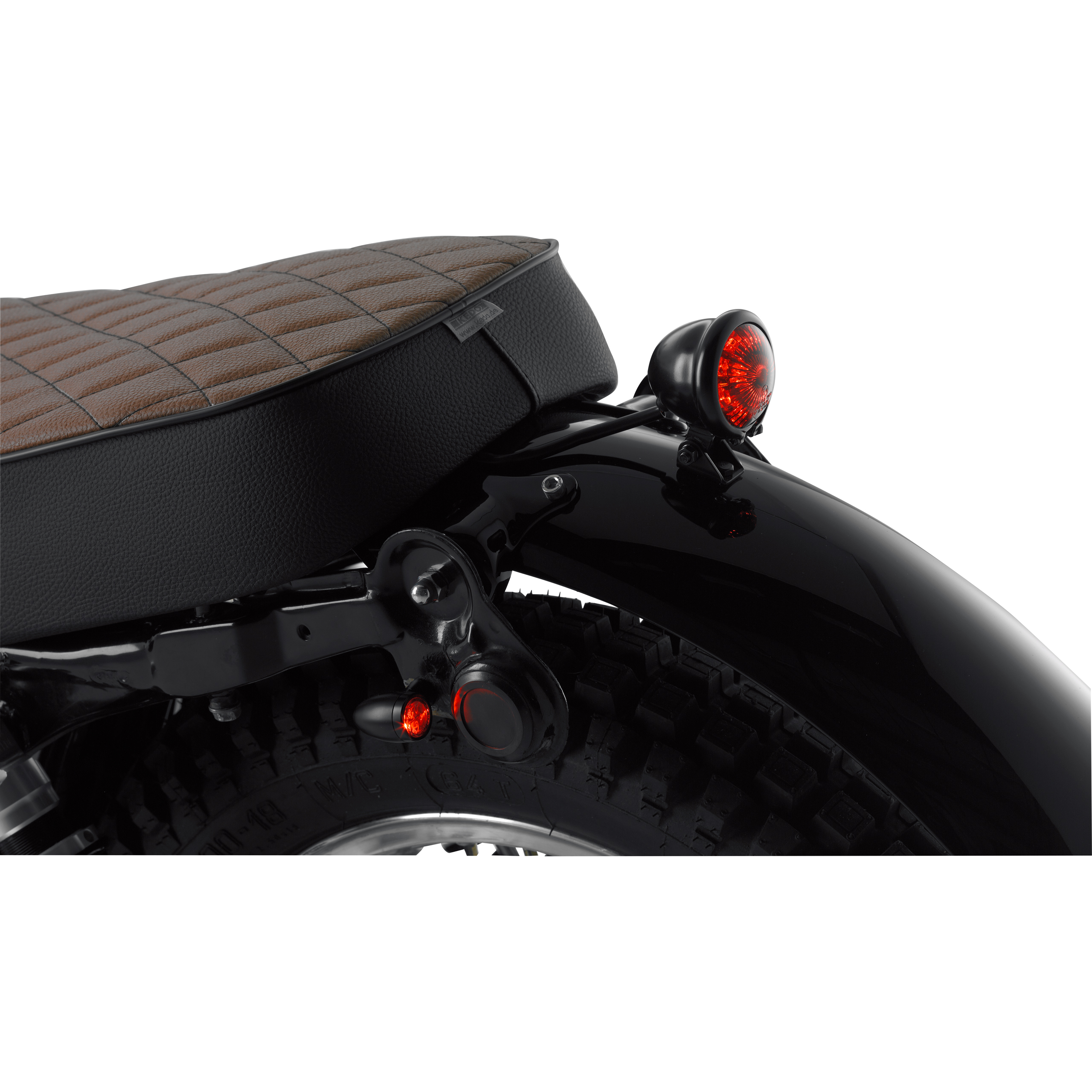 HIGHSIDER smart-LED Rücklicht BATES STYLE Ø57mm mit schwenkbaren Halter-5690811029001050