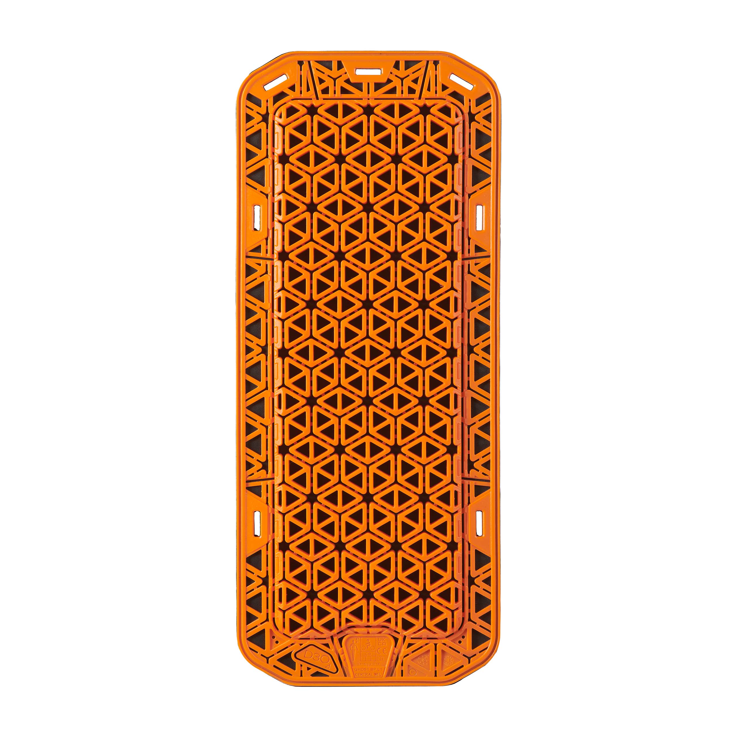 Richa-D3O Unisex Ghost Central Rückenprotektor orange-0000415999011000