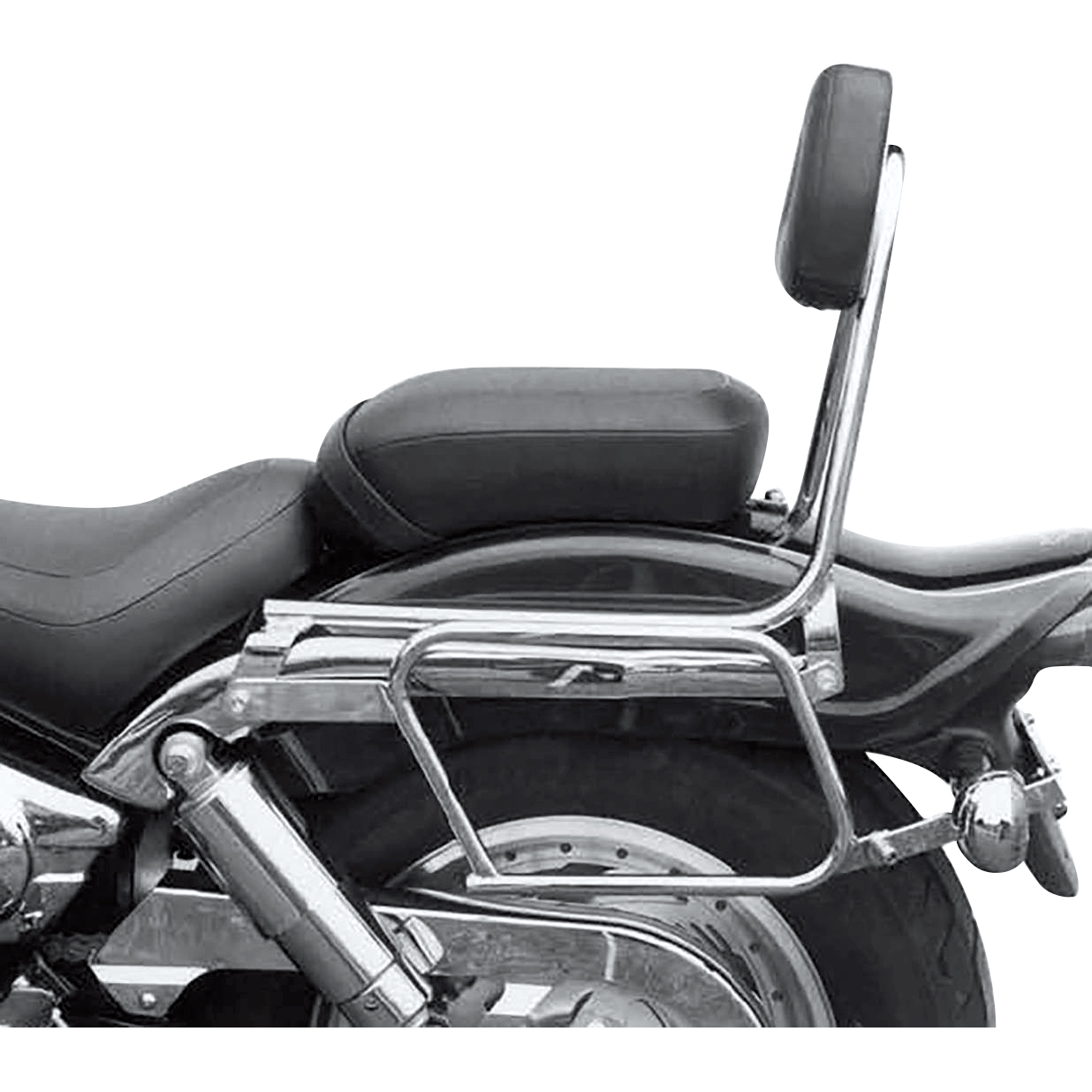 Hepco & Becker Sissybar chrom für Suzuki VZ 800 Marauder 1996-2003 - Motorradteile & Ersatzteile - Anbauteile