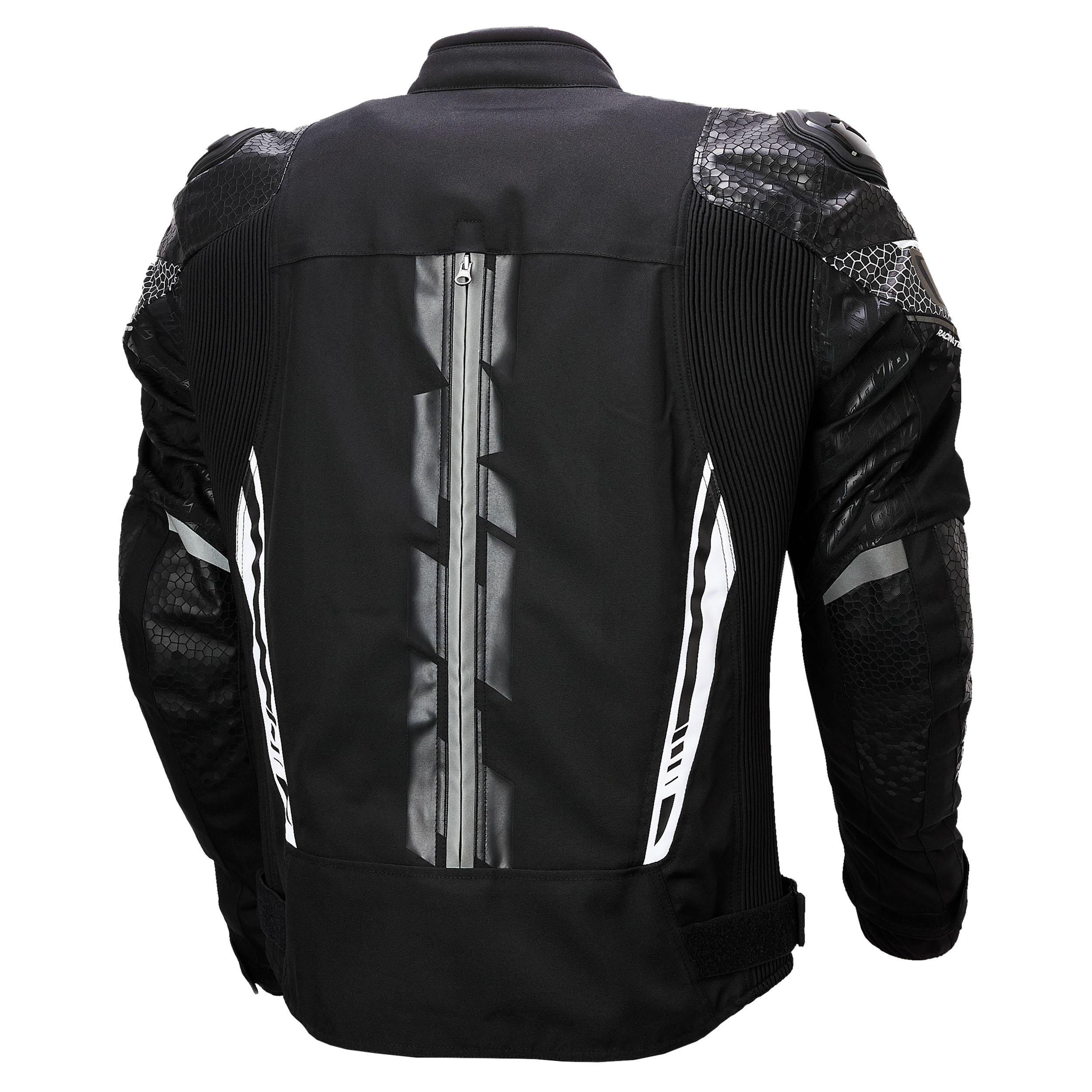 FLM-Octane Textiljacke 2 schwarz/weiß S-0000827999031008