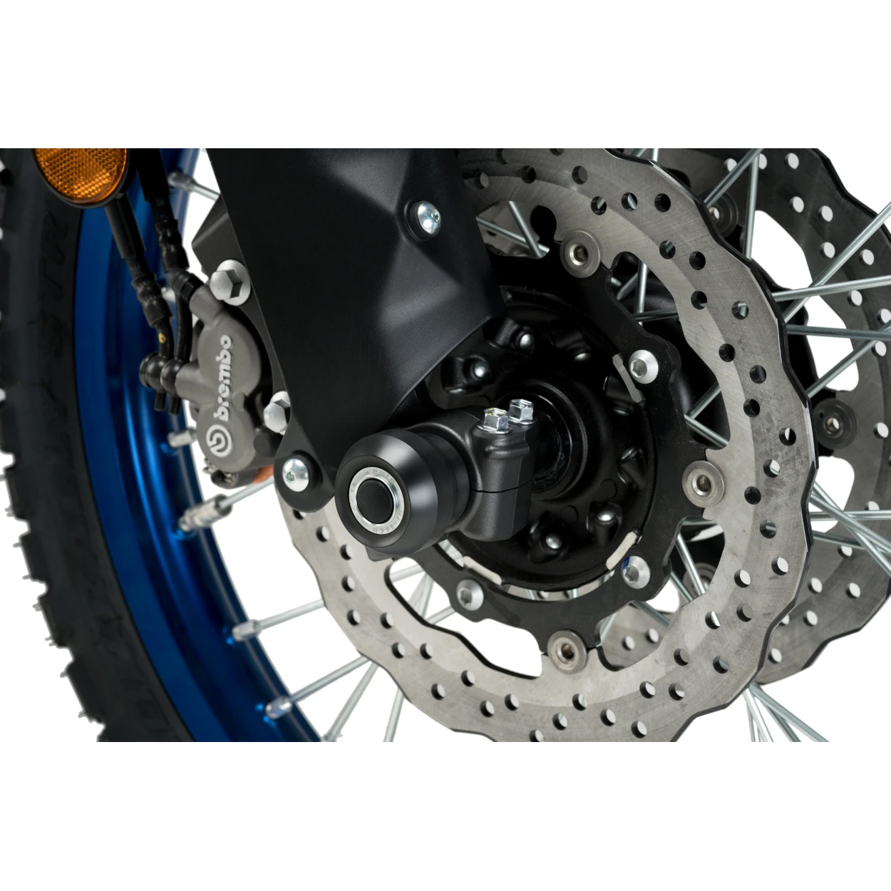 Puig crash pads axe avant 20225N pour Yamaha Tenere