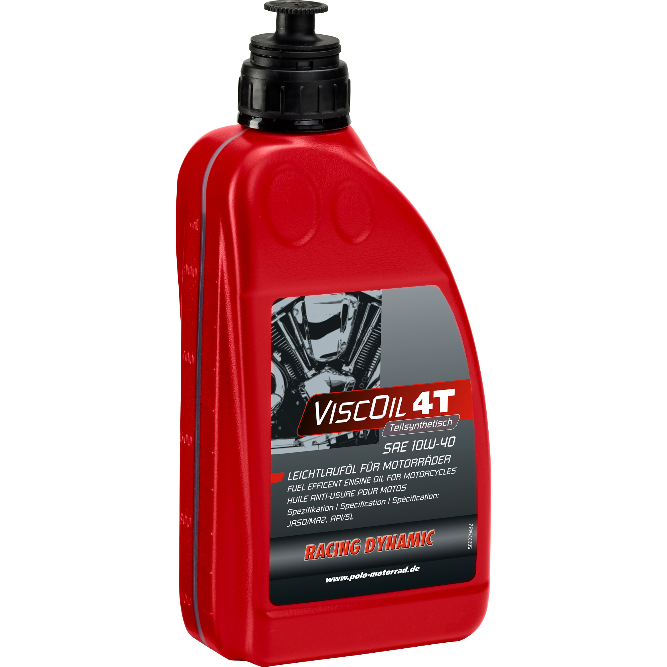 Racing Dynamic-Motoröl Viscoil 4T SAE 10W-40 teilsynthetisch 1000 ml-5734781245000050