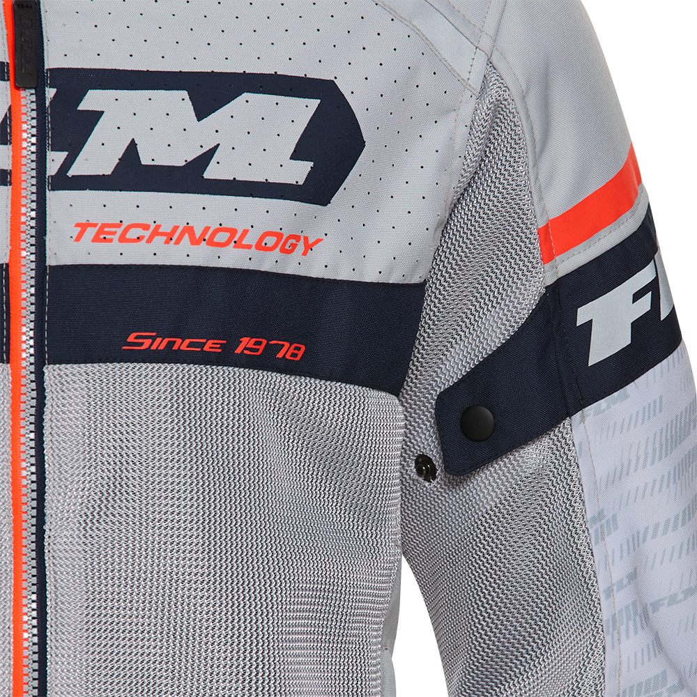 FLM-Ram Air Textiljacke hellgrau XL-2016621999045011