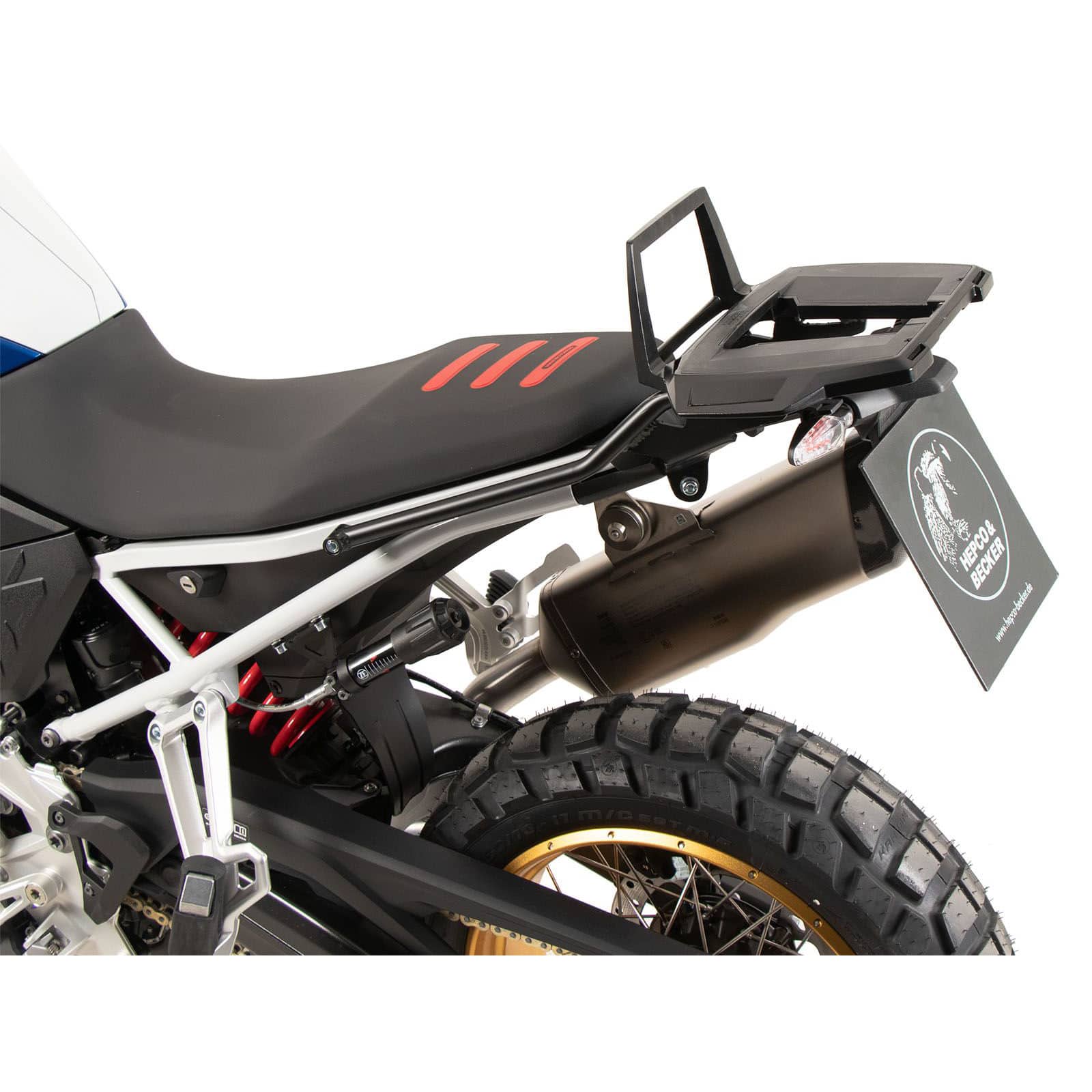 Hepco & Becker Gepäckbrücke Alurack schwarz für BMW F 900 GS - Motorradzubehör - Motorradgepäck