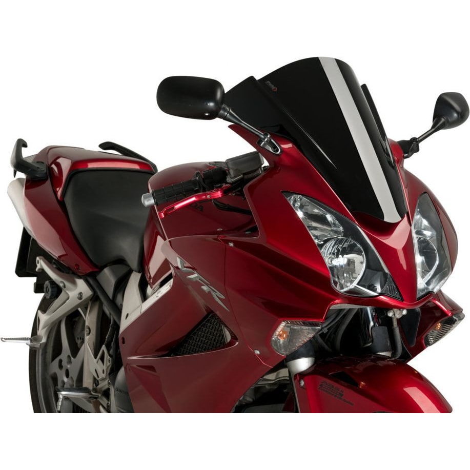 Puig Racingscheibe schwarz für Honda VFR 800 2002-2012 - Motorradteile & Ersatzteile - Anbauteile