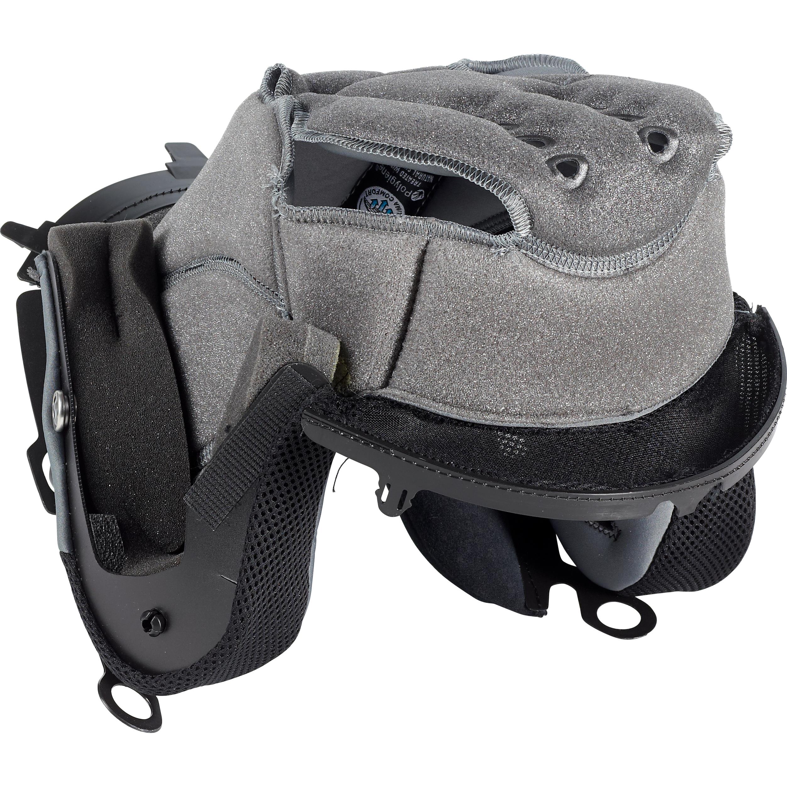 Nolan N90 Innenpolster grau L - Helme & Brillen - Motorradhelme Zubehör