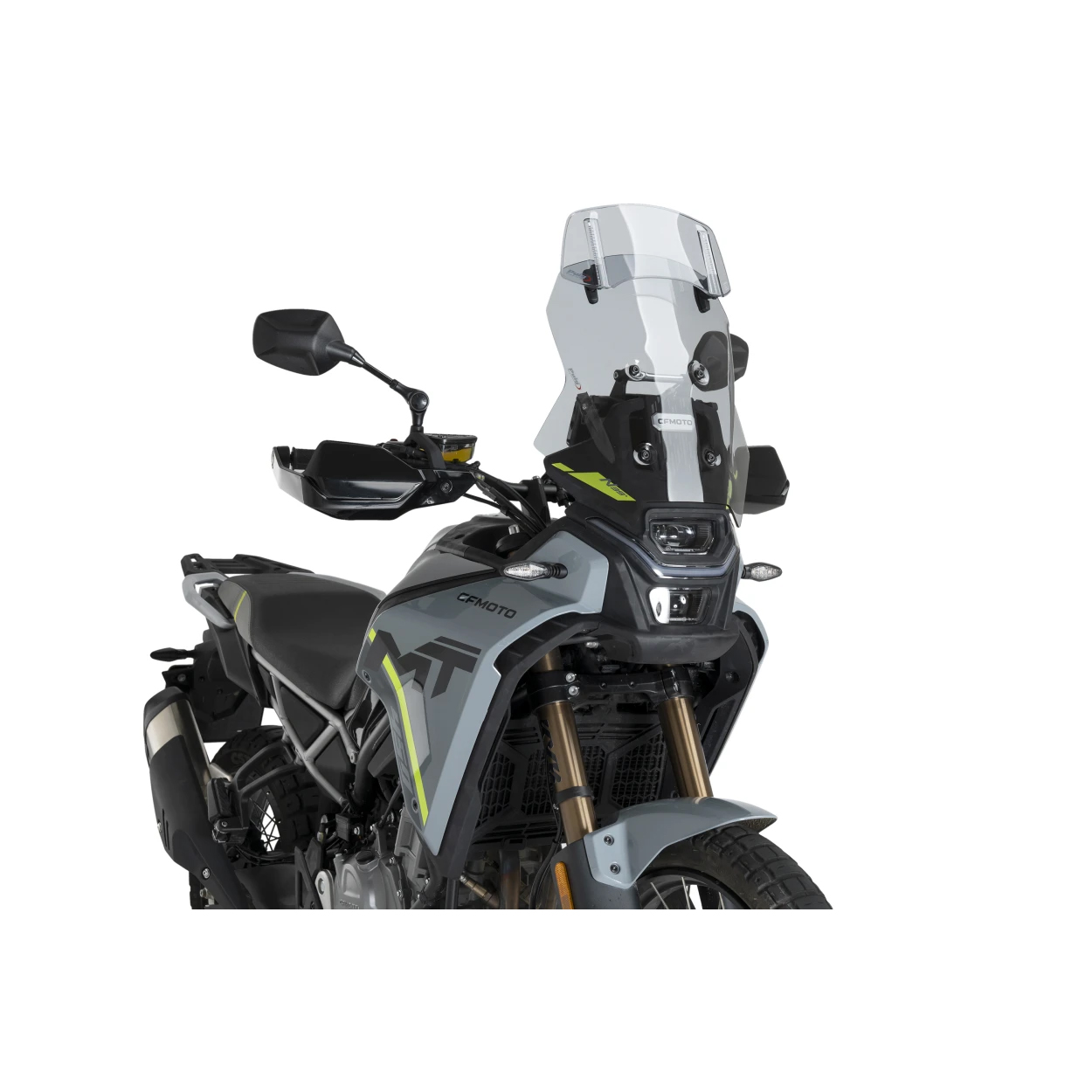 Puig Verkleidungsscheibe Touren Spoiler getönt für 450 MT - Motorradteile & Ersatzteile - Anbauteile