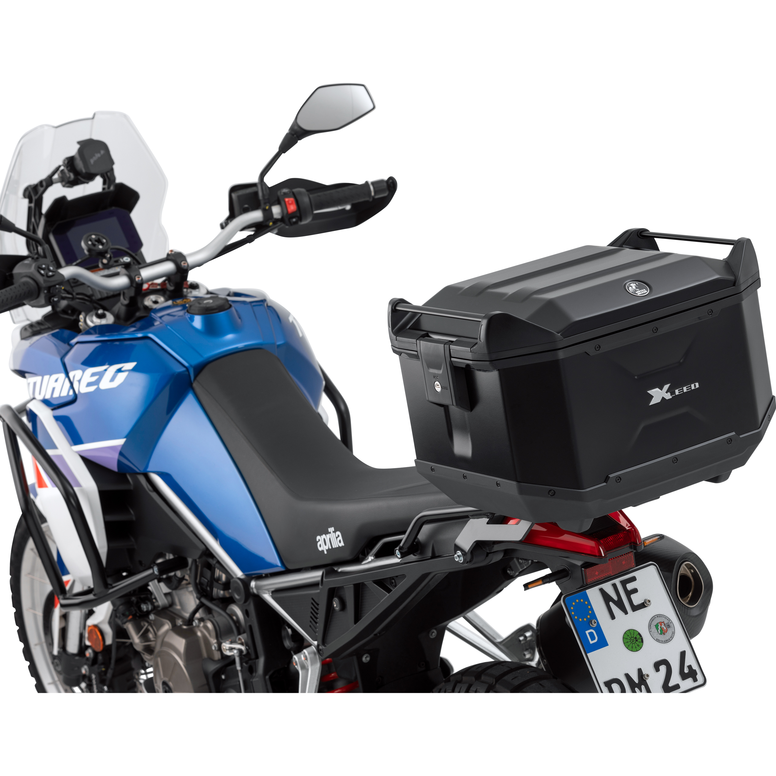 Hepco & Becker Topcase Xceed Aluminium 45 Liter tiefschwarz - Motorradzubehör - Motorradgepäck