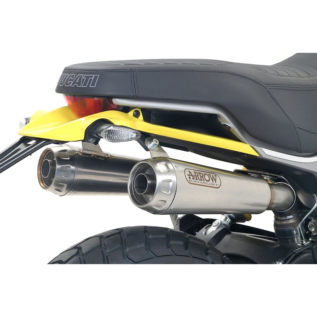 Arrow Exhaust Auspuff Pro-Race 71884PRI Edelstahl für Scrambler 1100 18-20 - Motorradteile & Ersatzteile - Auspuff