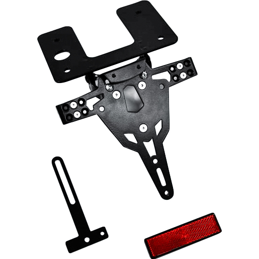 Zieger Kennzeichenhalter Pro für Kawasaki ER-6 n/f 2009-2011 - Motorradteile & Ersatzteile - Anbauteile