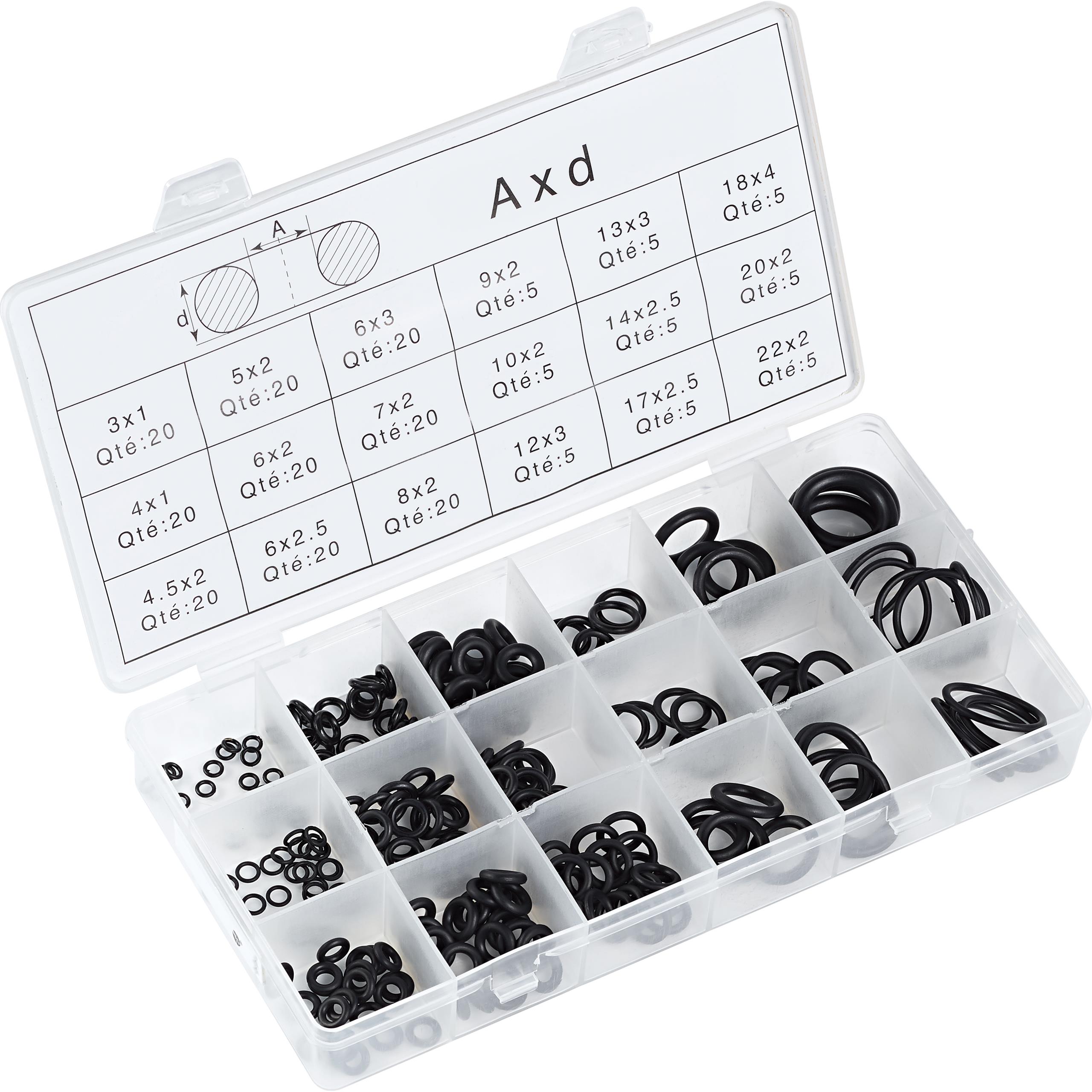 Hi-Q Tools-O-Ring Set 225-teilig-6089521155001630