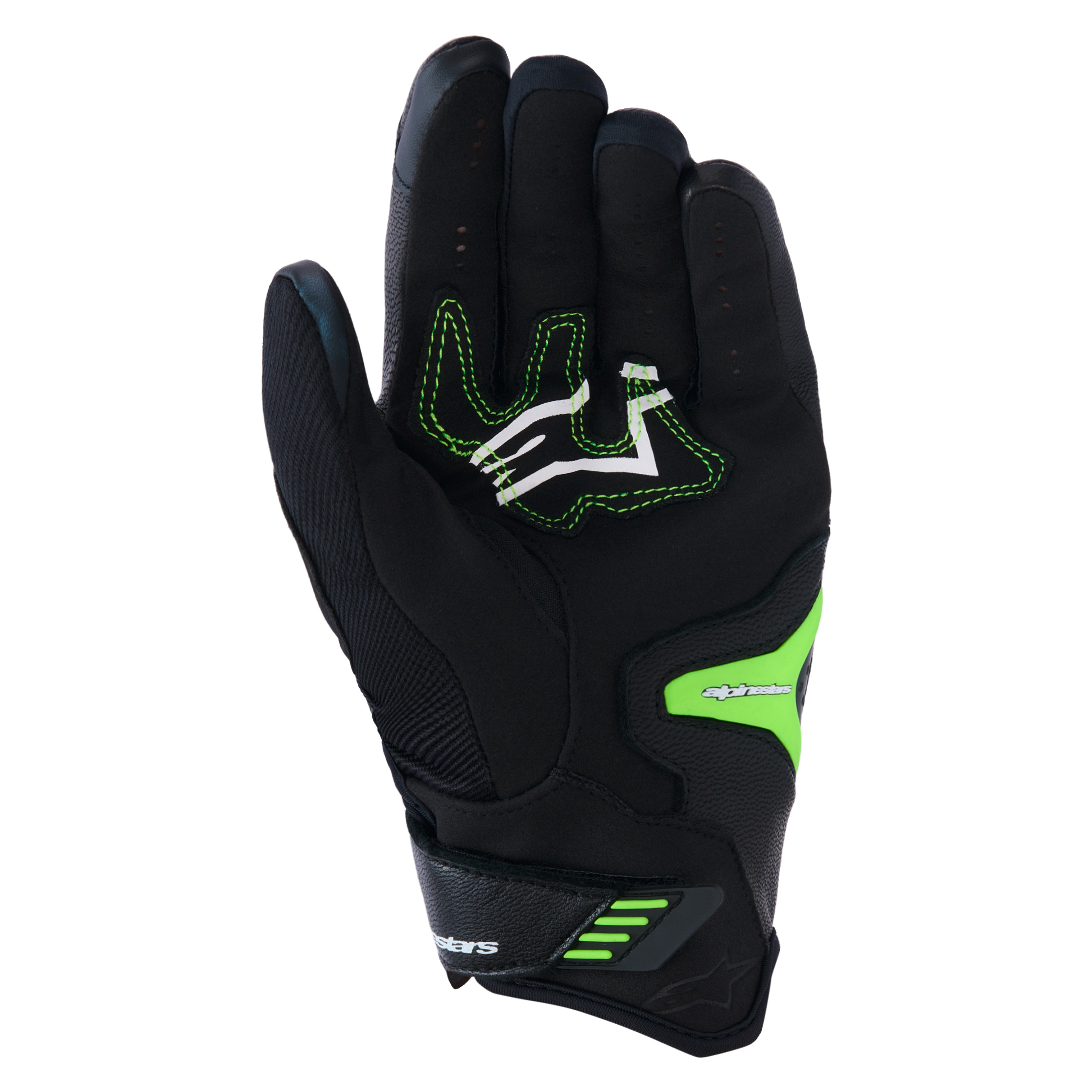 Alpinestars-SP-R Pro Sporthandschuh kurz schwarz/fluo gelb XL-0001716007046011
