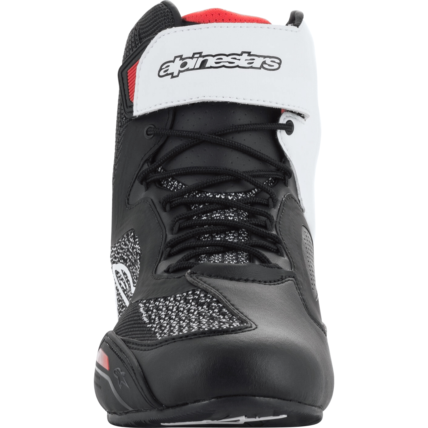 Alpinestars-Faster 3 Rideknit Schuh schwarz/weiß/rot 6-3005971999005802