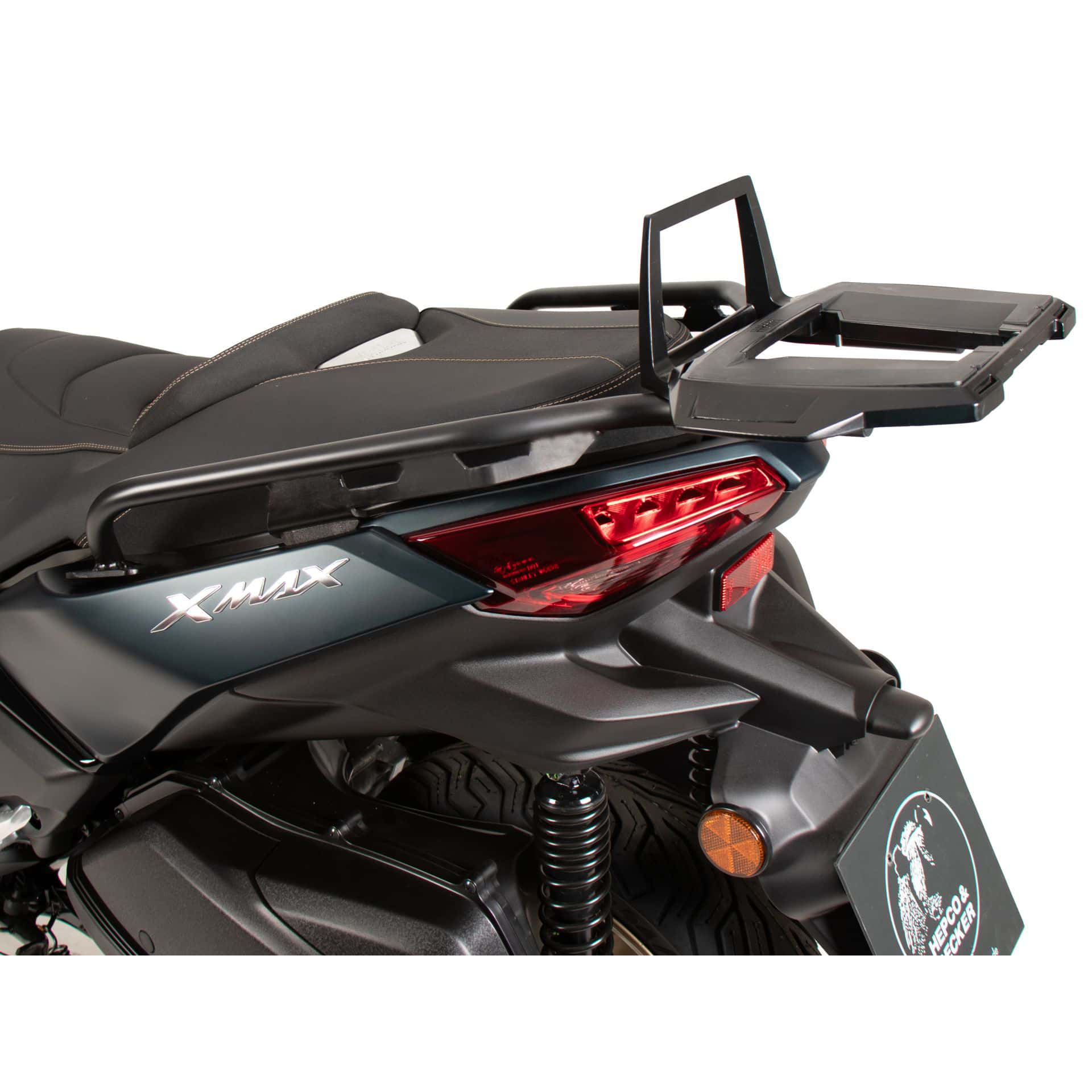 Hepco & Becker Gepäckbrücke Alurack schwarz für Yamaha Xmax 125/300 2023- - Motorradzubehör - Motorradgepäck