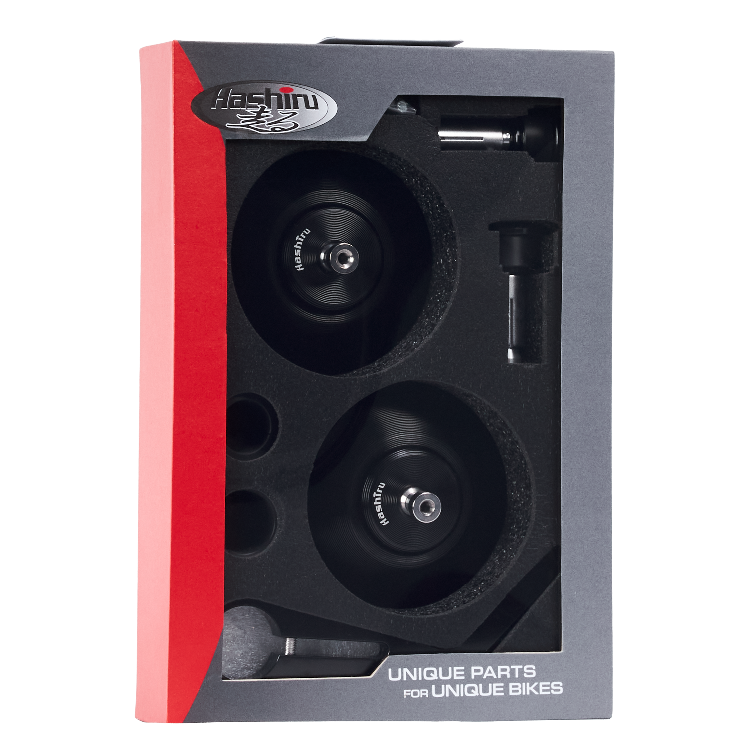 Hashiru-Lenkerendenspiegelpaar Glide rund CNC 13-18mm+22-30mm-0001343112000000