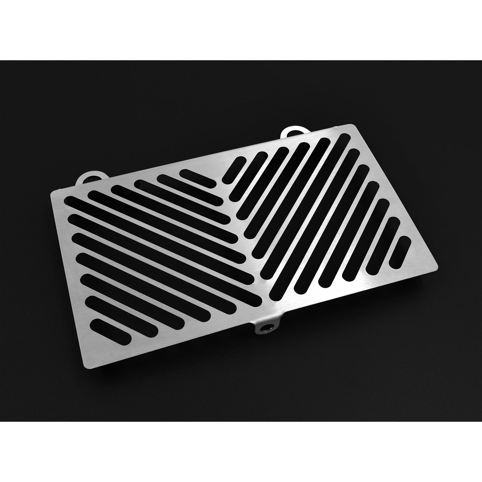 Zieger Kühlerabdeckung Clean silber für Yamaha MT-03 2006-2013 - Motorradteile & Ersatzteile - Verkleidungen & Abdeckungen