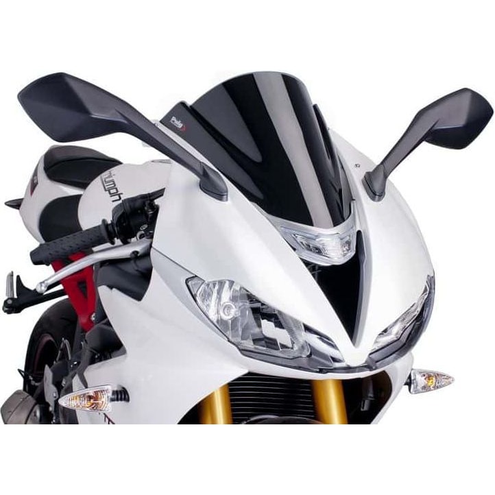Puig Z-Racingscheibe schwarz für Triumph Daytona 675 /R 2013-2017 - Motorradteile & Ersatzteile - Verkleidungen & Abdeckungen