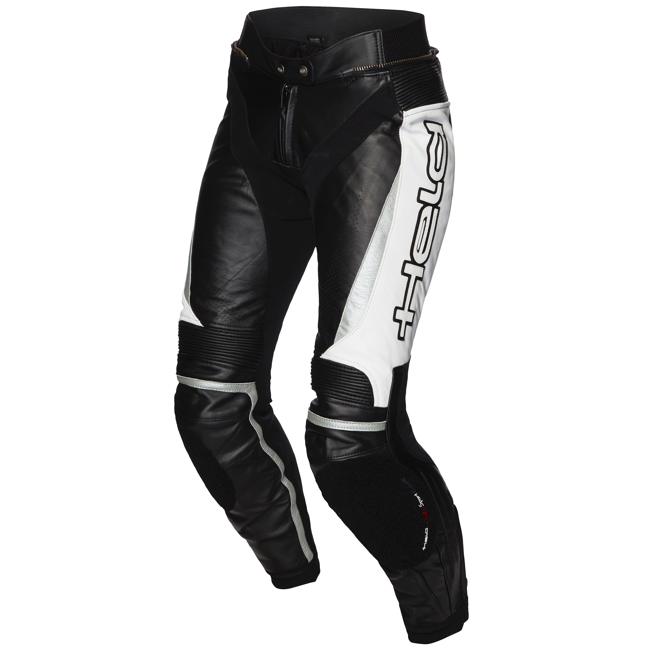 Held-Lane II Damen Lederhose schwarz/weiß 44-1103341002004409