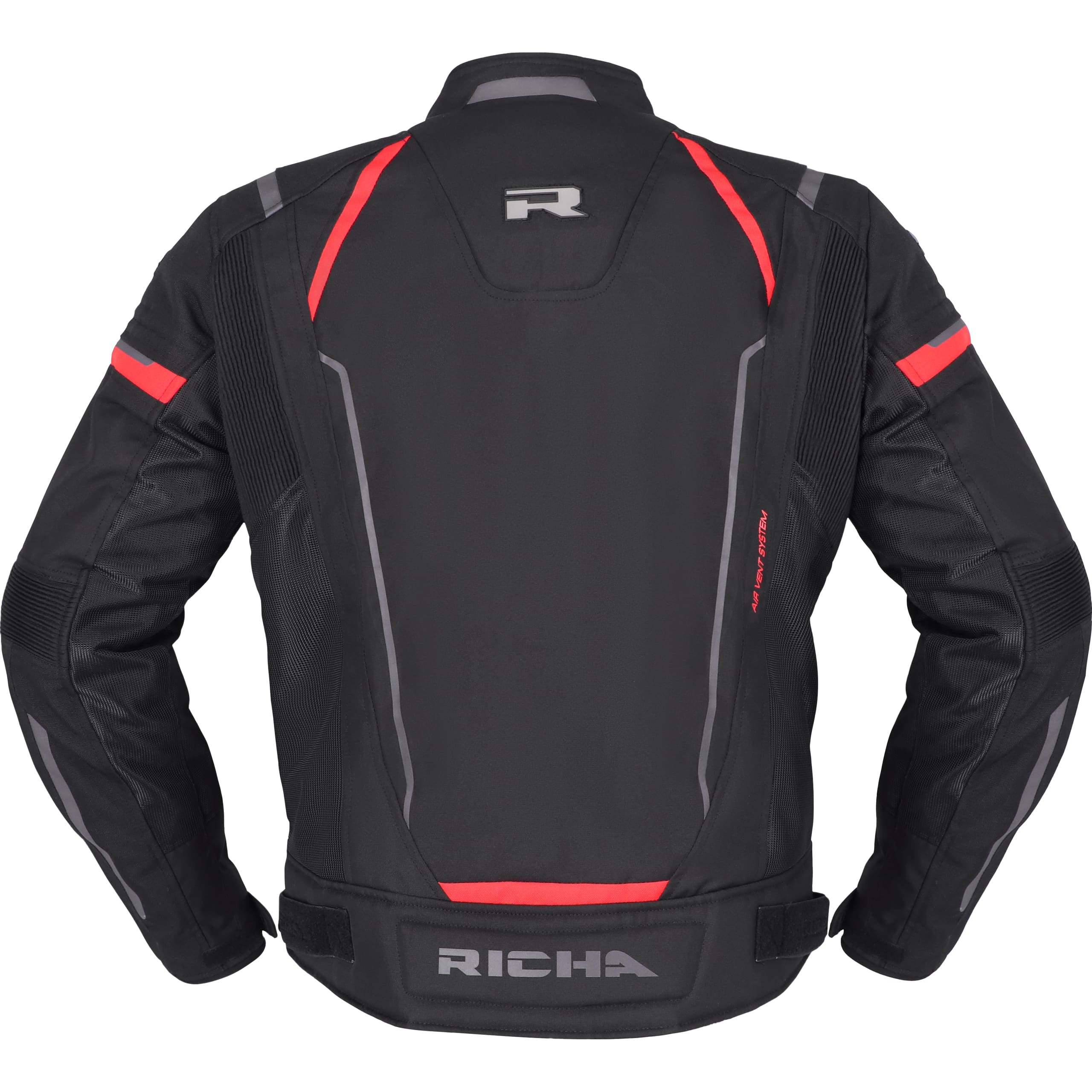 Richa-Airstream 3 Textiljacke schwarz/rot 4XL-2017401999002014