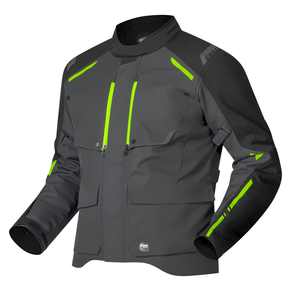 Richa-Taurus Textiljacke schwarz/fluo gelb XXL-0001922999046012