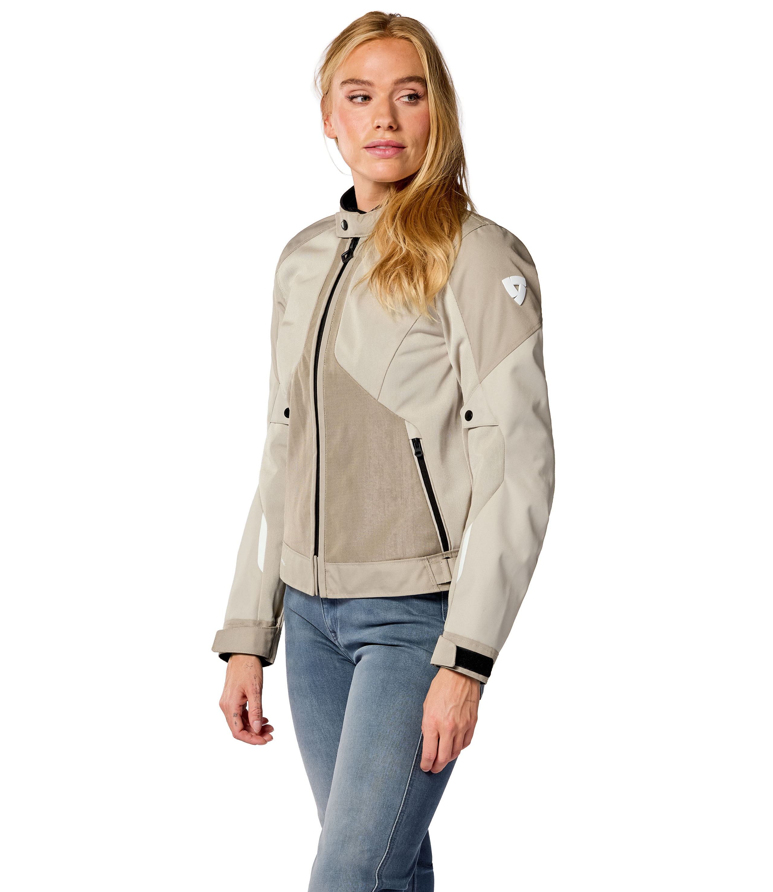 REV'IT!-Torque 3 H2O Damen Jacke sand/weiß-0002051999171