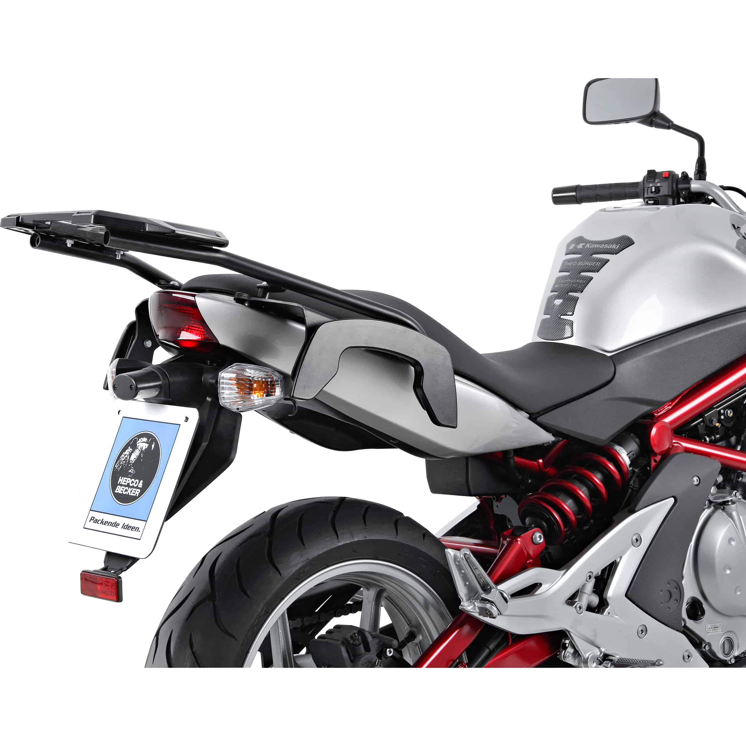 Hepco & Becker C-Bow Seitentaschenhalter schwarz für ER-6 n/f 2006-2008 - Motorradzubehör - Motorradgepäck