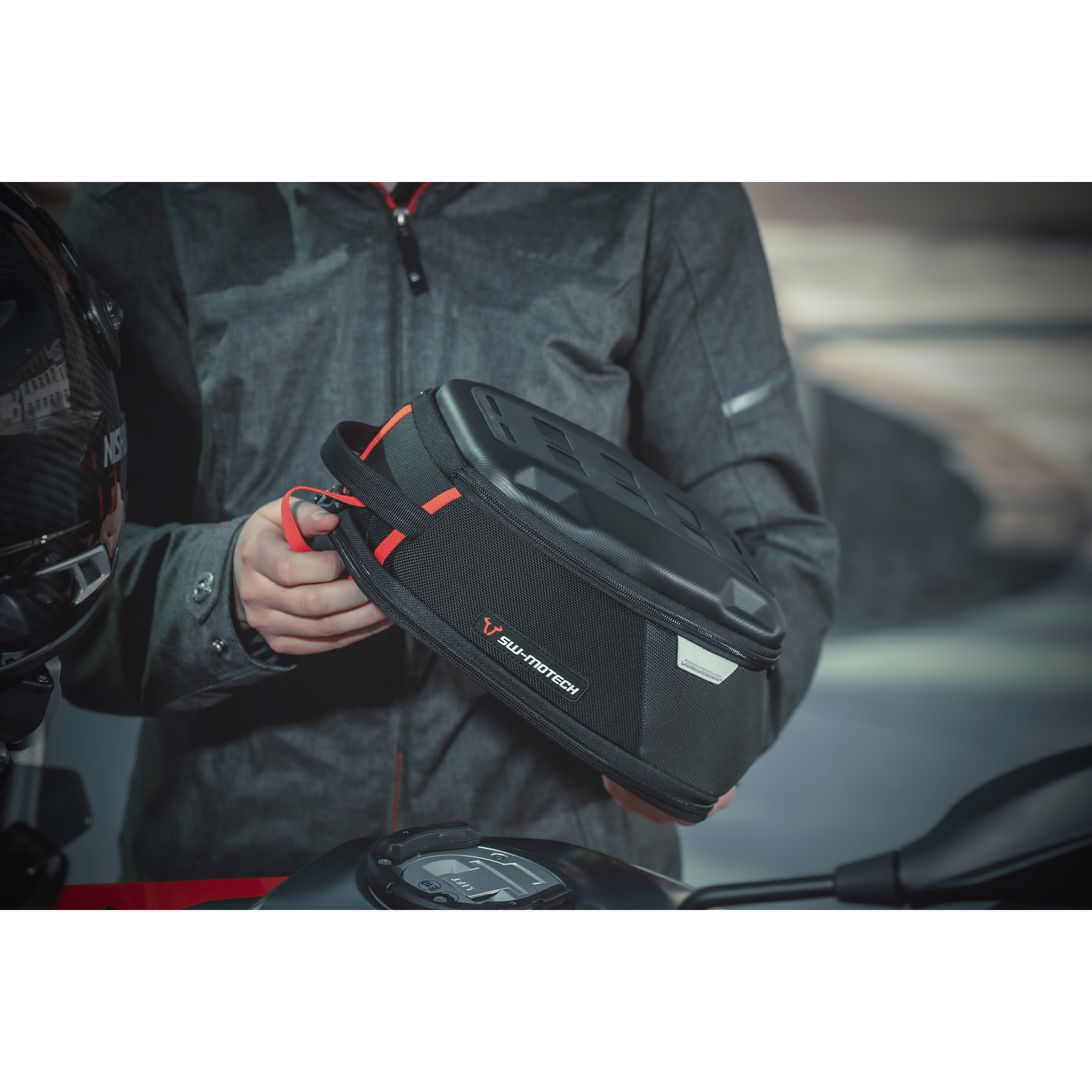 SW-MOTECH-Tankrucksack Quick-Lock PRO Daypack 5-8 Liter Stauraum-5737201000000010