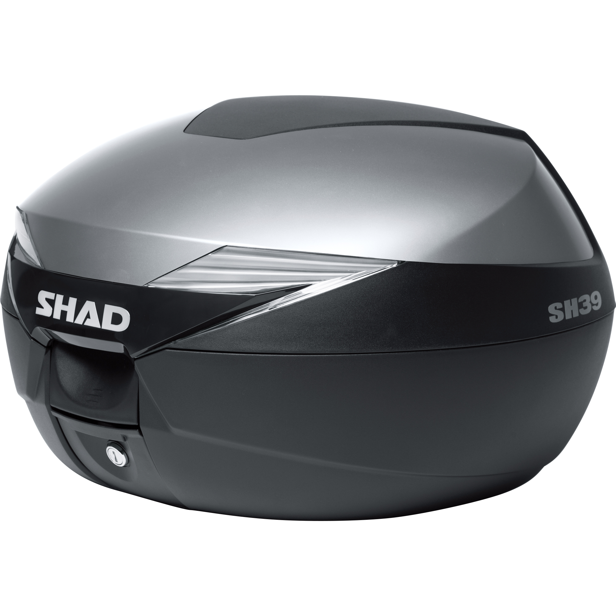 Shad Deckelcover für SH39 Topcase titan lackiert - Motorradzubehör - Motorradgepäck