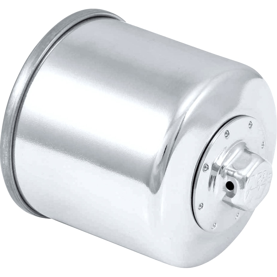 K&N Ölfilter Performance Patrone KN-204C chrom M20x1,5 Ø66mm - Motorradteile & Ersatzteile - Filter & Schläuche