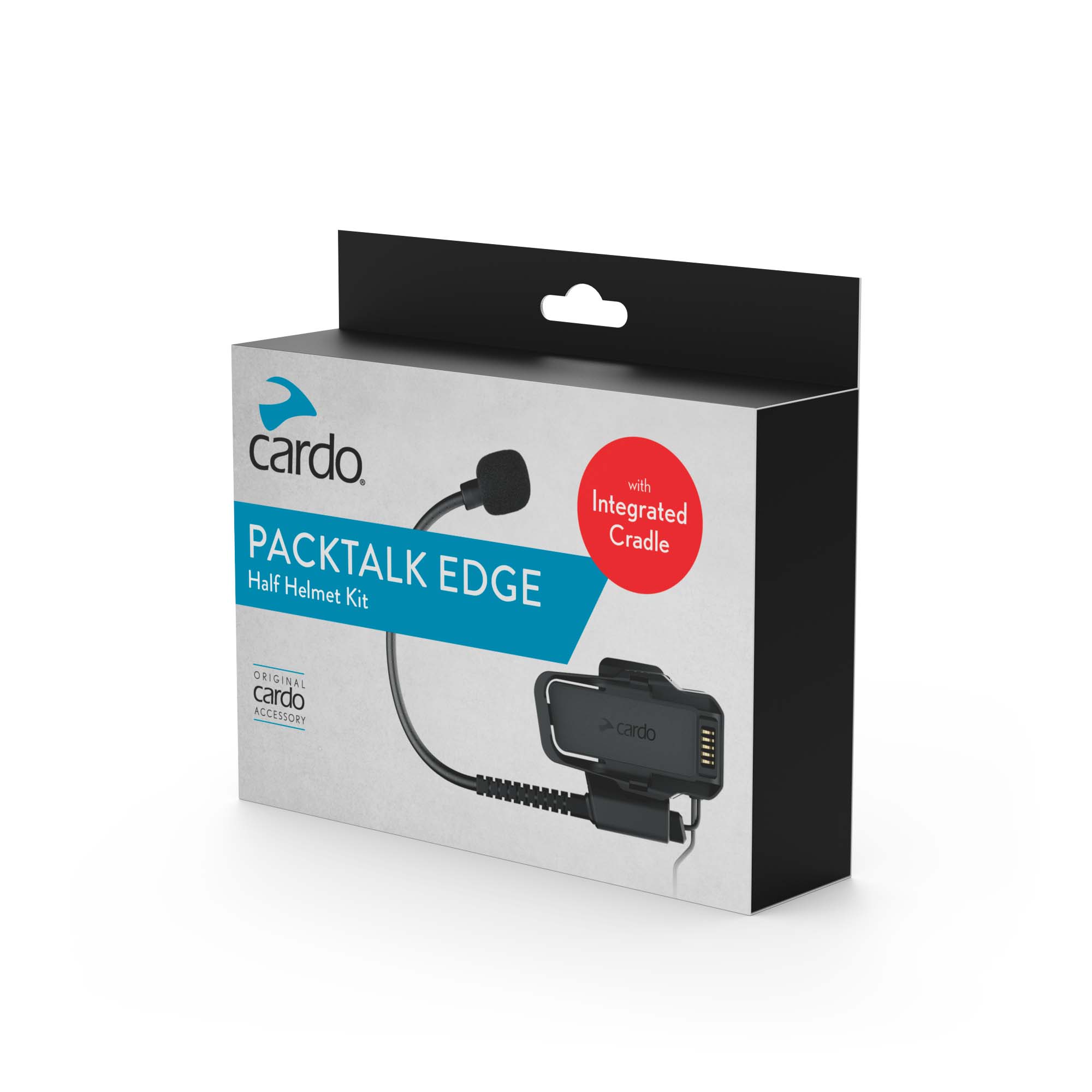 Cardo Packtalk Edge half Helmet Kit - Helme & Brillen - Helmkommunikation