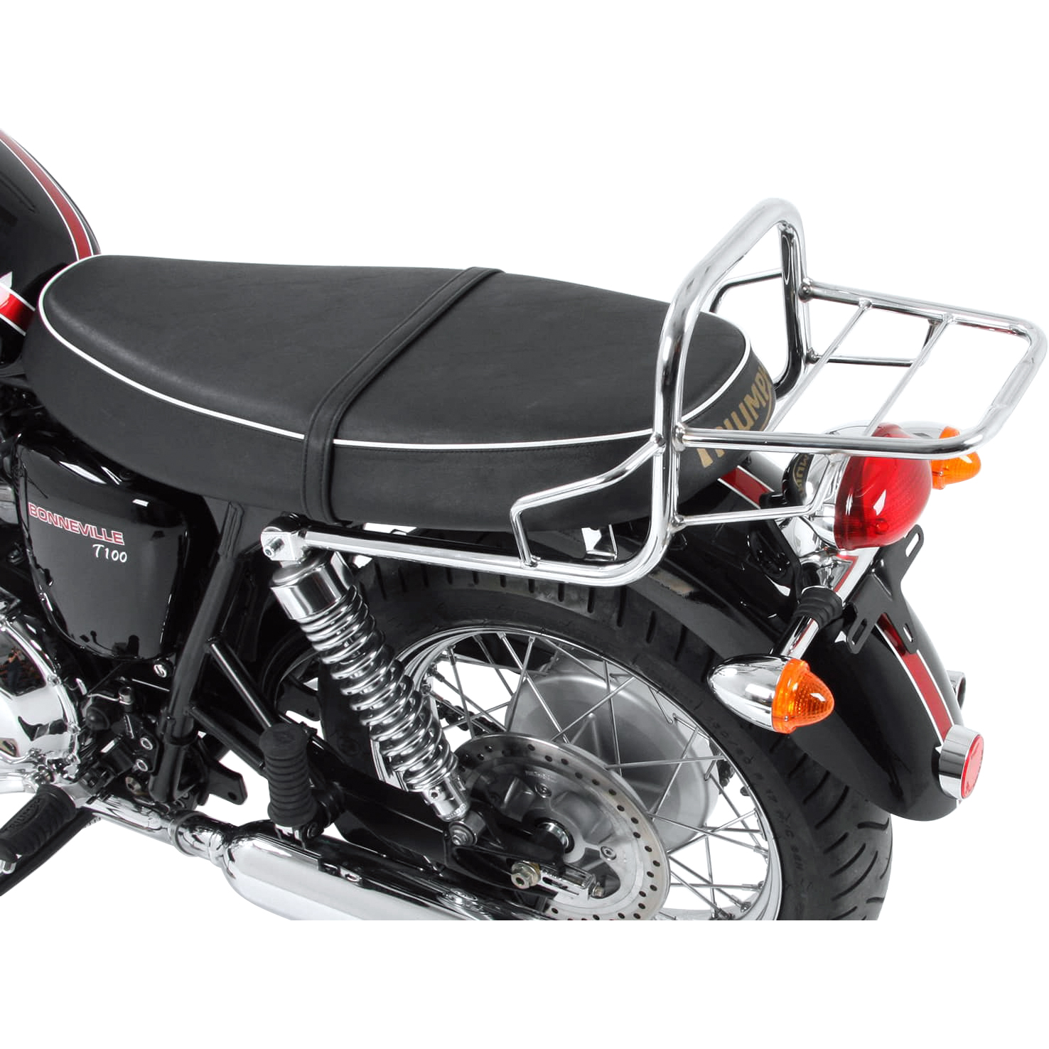 Hepco & Becker Rohrgepäckbrücke TC chrom für Bonneville /T100 2002-2016 - Motorradzubehör - Motorradgepäck