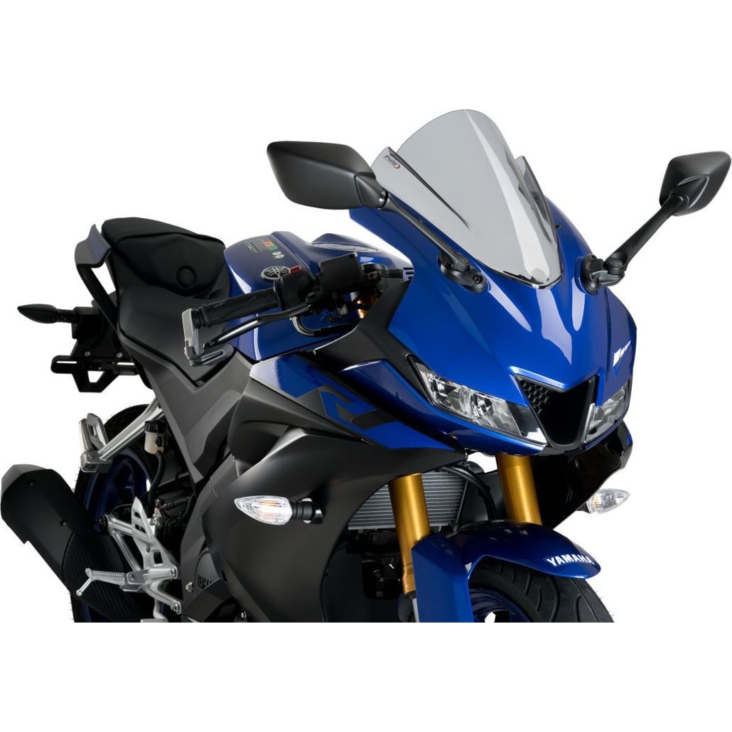 Puig Z-Racingscheibe getönt für Yamaha YZF R 125 2019-2022 - Motorradteile & Ersatzteile - Anbauteile