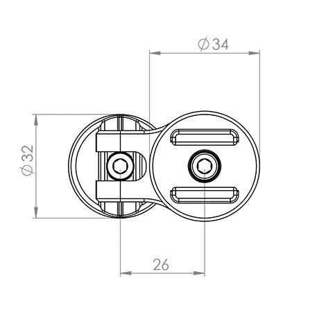 SP Connect-Moto Stem Mount SPC+ für Lenkkopf/Lenkrohr-5741551181010060