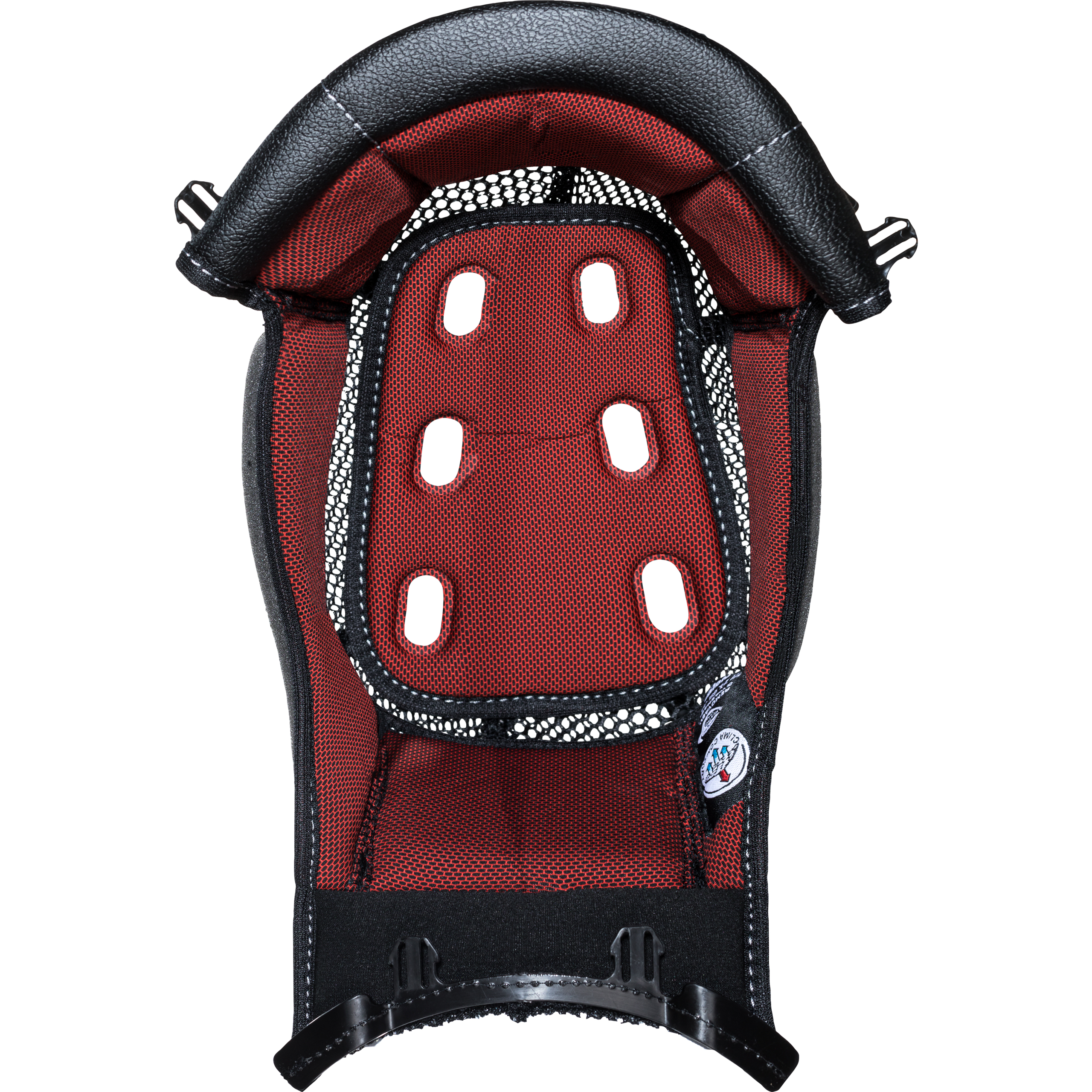 Nolan Innenpolster N80.8 schwarz/rot XXS - Helme & Brillen - Sport Helme & Brillen