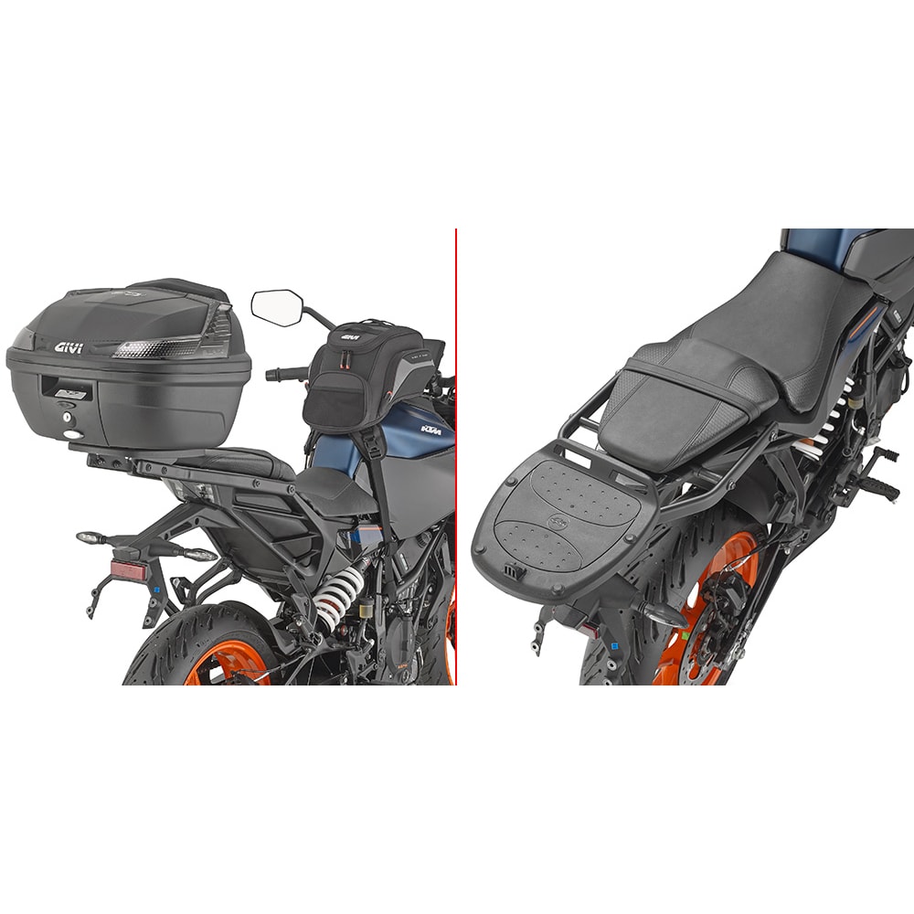 Givi Topcaseträger für Universalplatten SR7720 f.125/390 Duke 25- - Motorradzubehör - Motorradgepäck