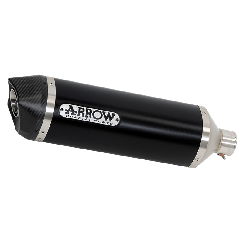 Arrow Exhaust Auspuff Race-Tech 71889AKN schwarz/Carbon f. TRK 502 X 18-20 - Motorradteile & Ersatzteile - Auspuff