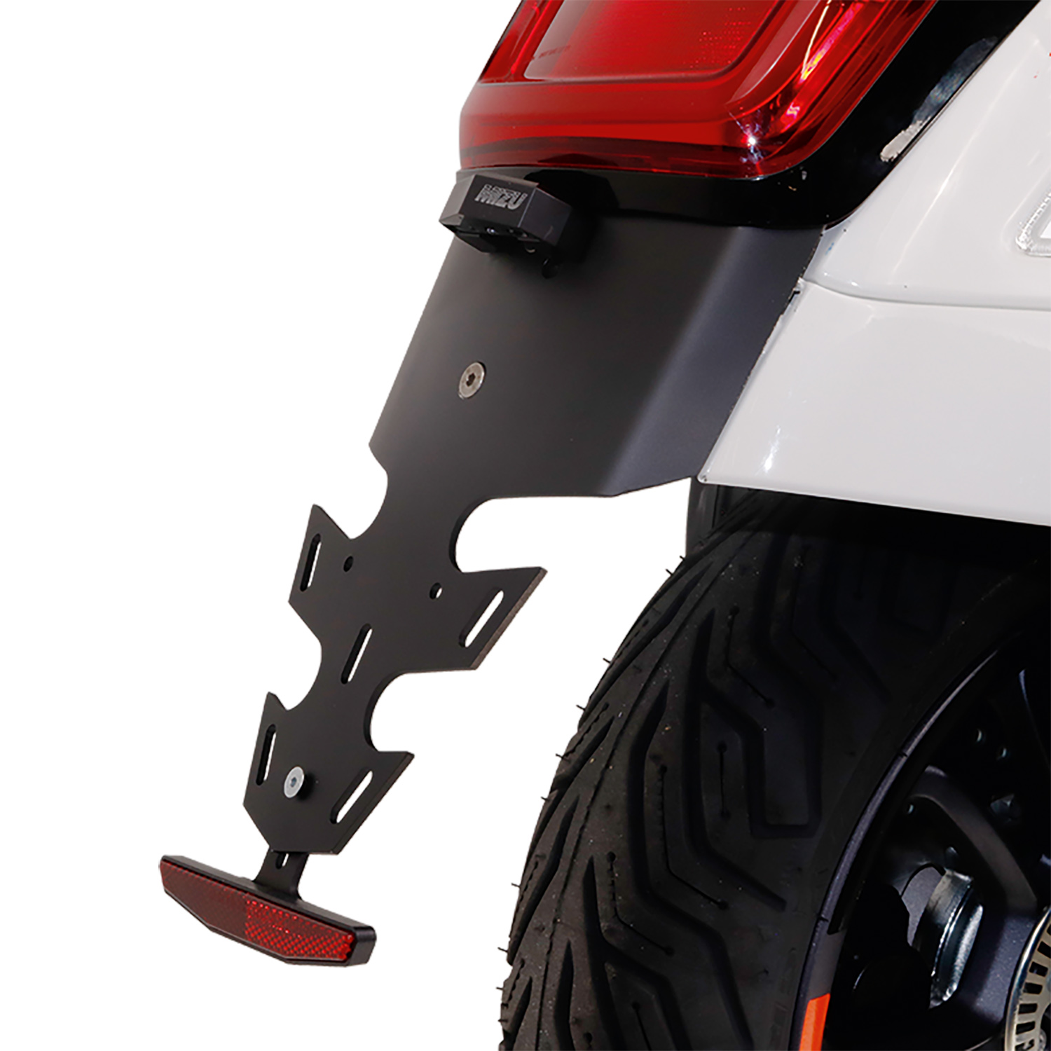 Mizu-Kennzeichenhalter Plug & Play für Vespa GTS 125/300/310 22--0001178102000013