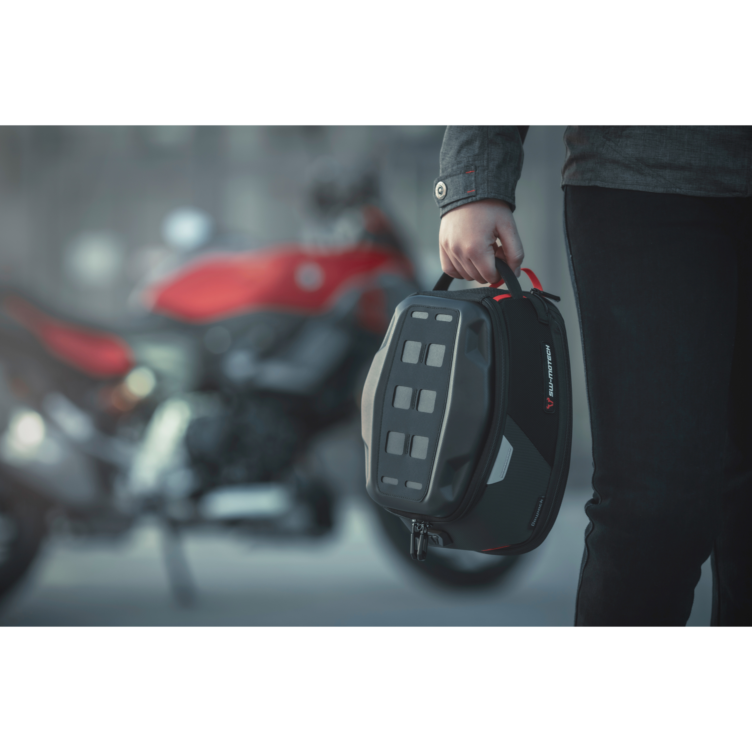 SW-MOTECH-Tankrucksack Quick-Lock PRO Daypack 5-8 Liter Stauraum-5737201000000010