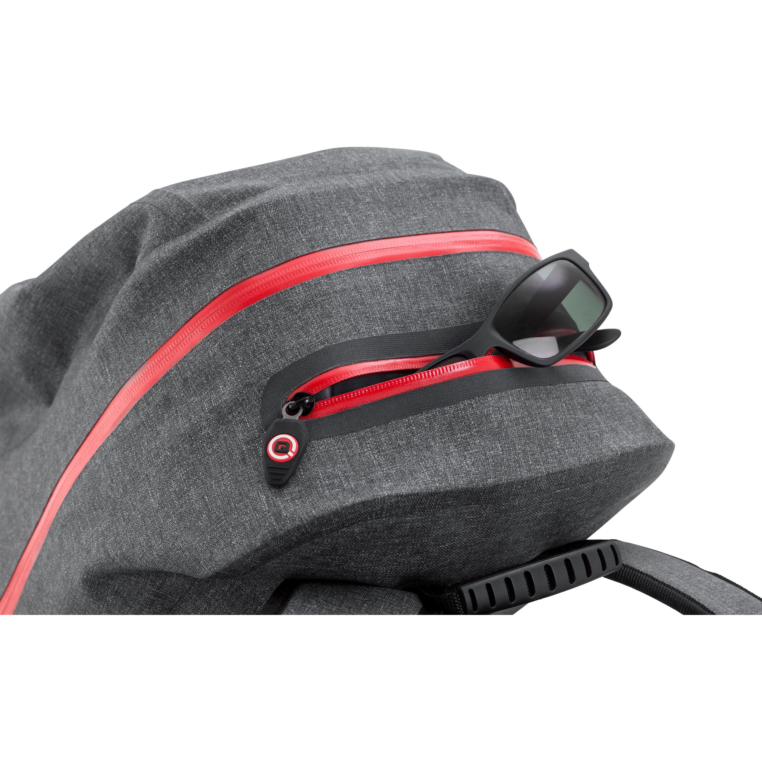 QBag-Rucksack 12 wasserdicht grau 20 Liter Stauraum-5706671190016003