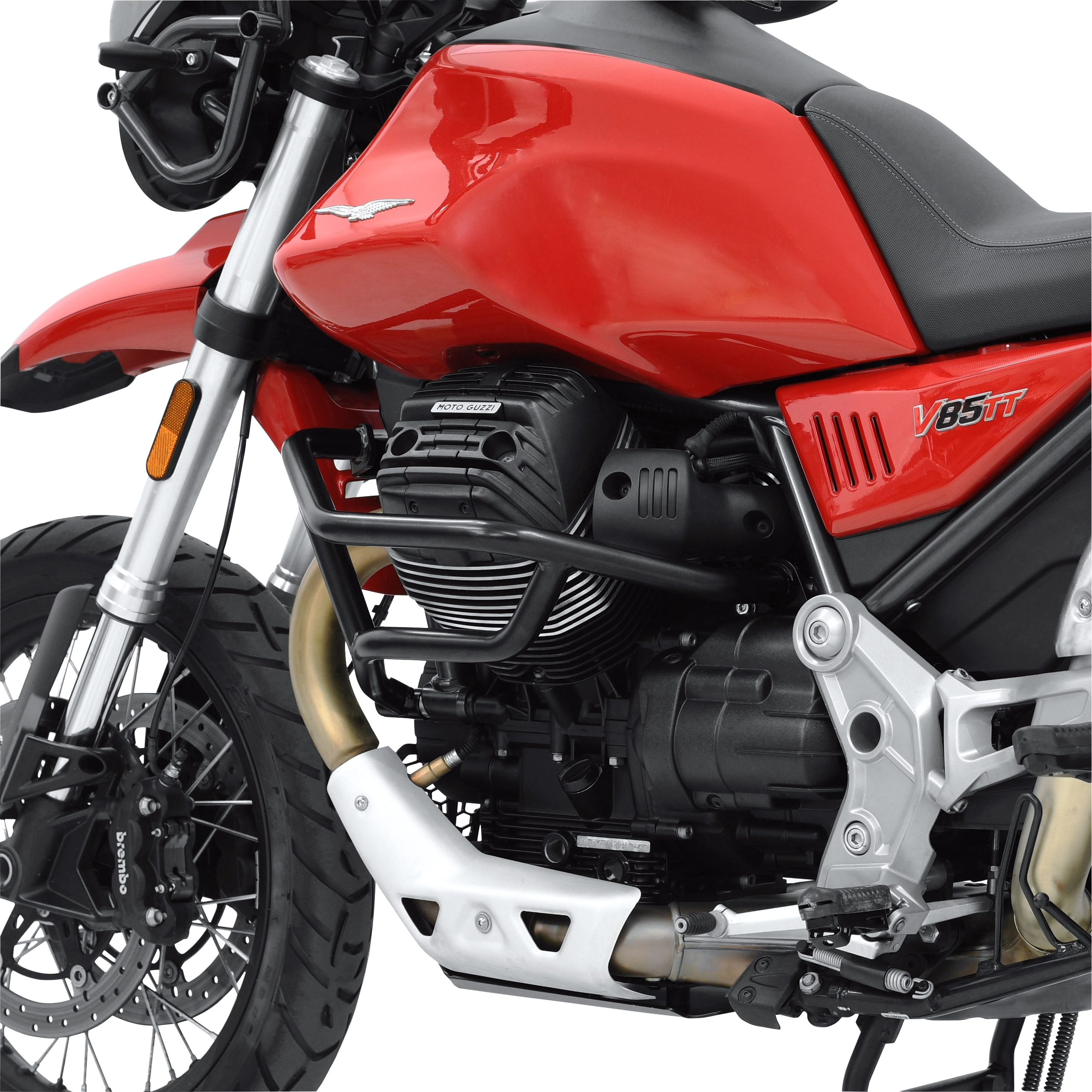 Zieger Sturzbügel schwarz für Moto Guzzi V85 TT - Motorradteile & Ersatzteile - Anbauteile