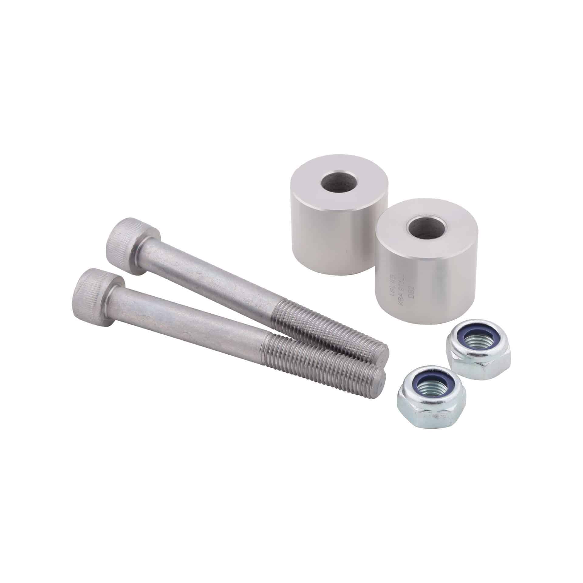 LSL rialzo morsetto manubrio 25/85mm argento