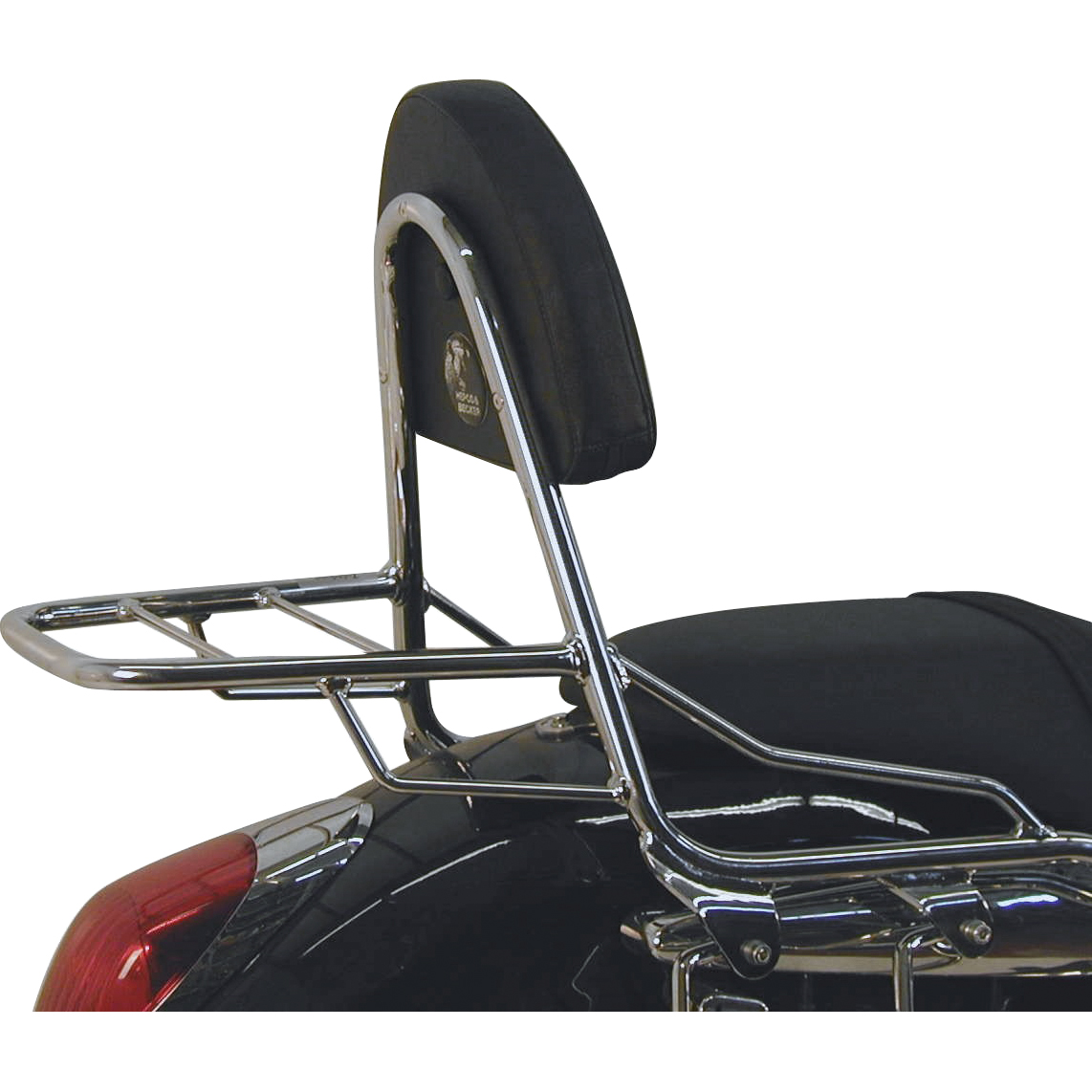 Hepco & Becker Sissybar mit Gepäckträger chrom für VN 1500/1600 Mean Streak - Motorradteile & Ersatzteile - Anbauteile