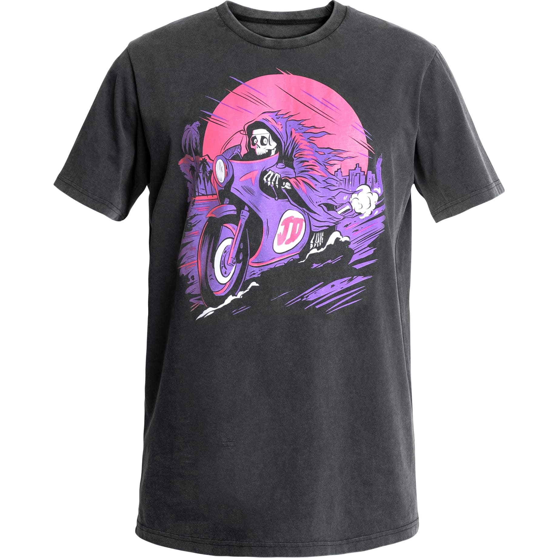 John Doe-T-Shirt Palm Fade Out schwarz-8021251999001