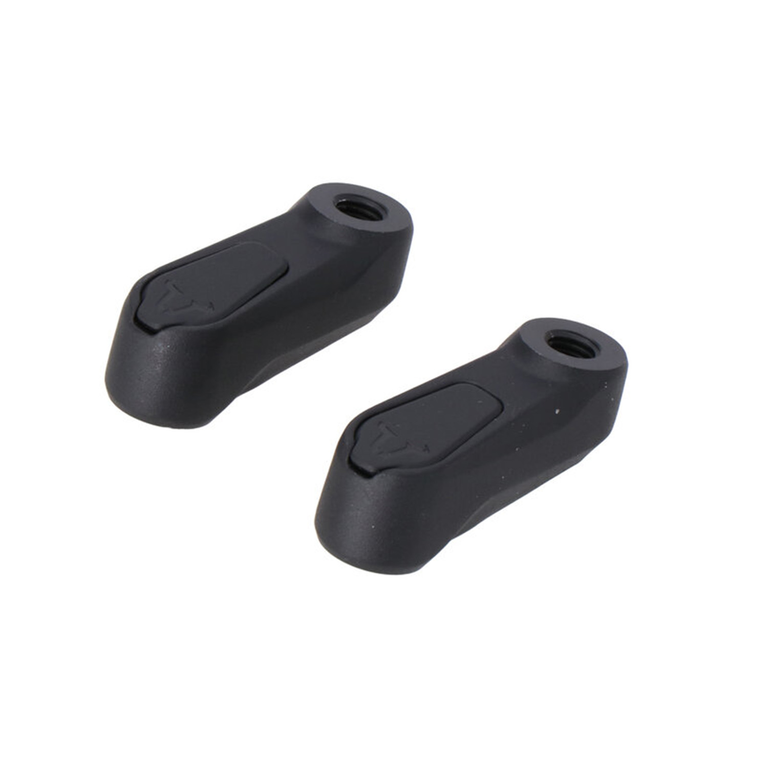 SW-MOTECH-Spiegelverbreiterung Lenker Paar M10x1.25R/R T schwarz 4x4cm-0002022115000004