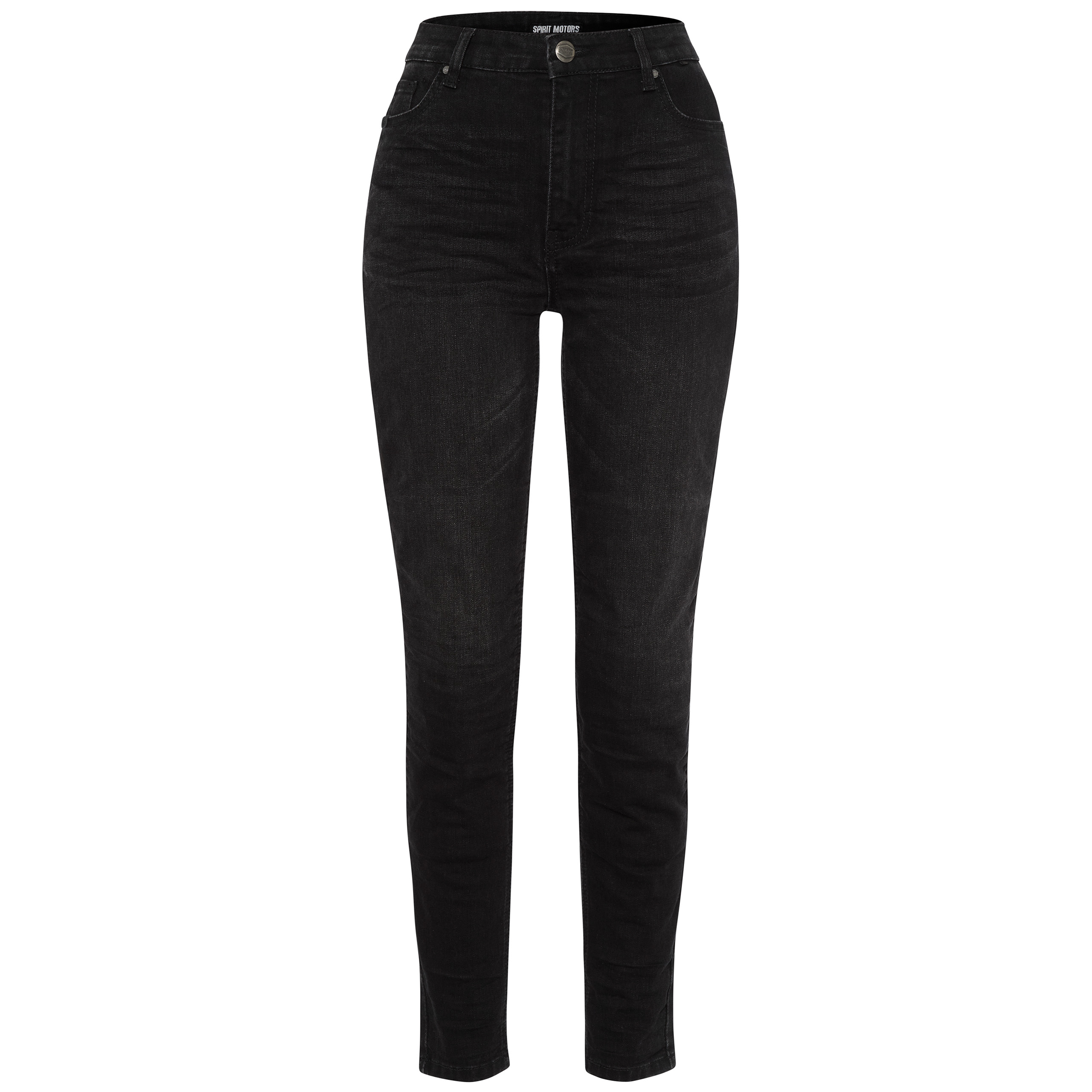 Spirit Motors Skinny High Heidi HPPE Damen Jeans schwarz 32/30 - Motorradbekleidung - Motorradhosen
