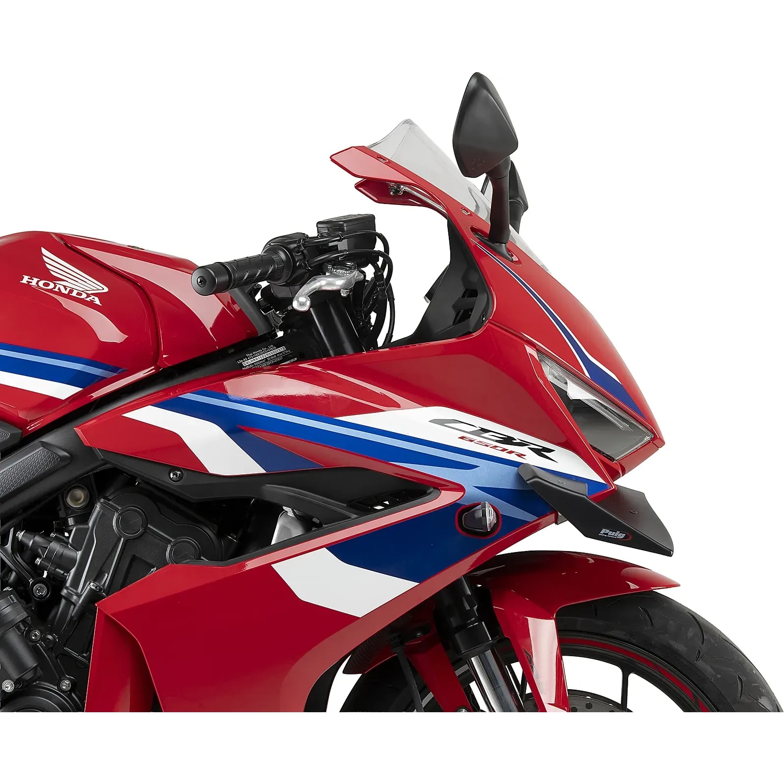 Puig Winglets front mattschwarz für Honda CBR 650 R 2024- - Motorradteile & Ersatzteile - Verkleidungen & Abdeckungen